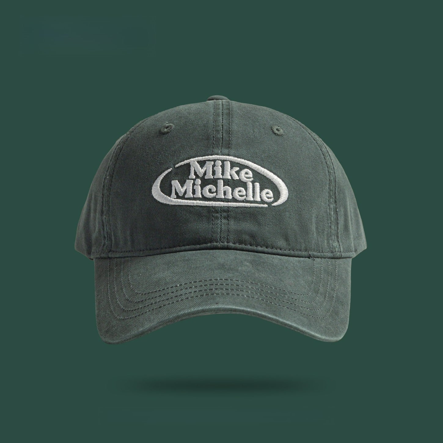 Mike Michelle | Letter Embroidery Baseball Cap