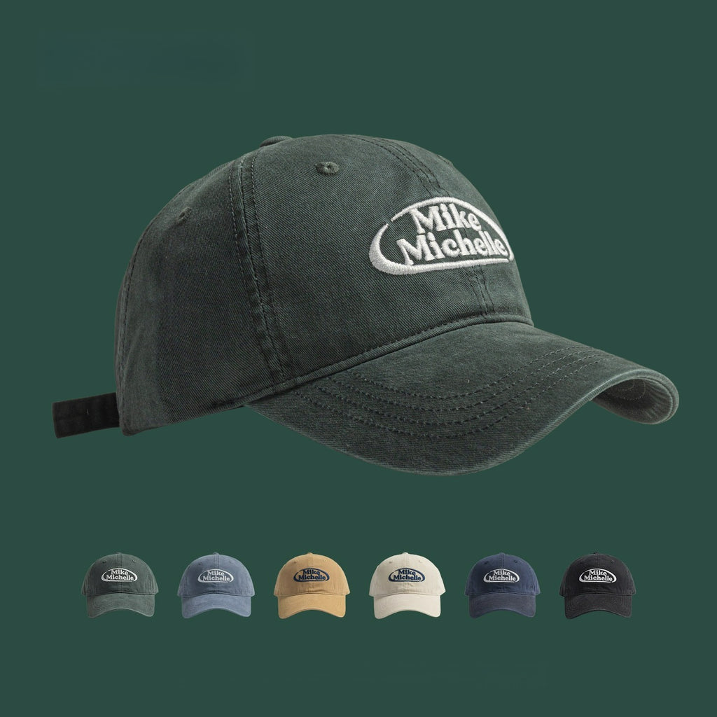 Mike Michelle | Letter Embroidery Baseball Cap