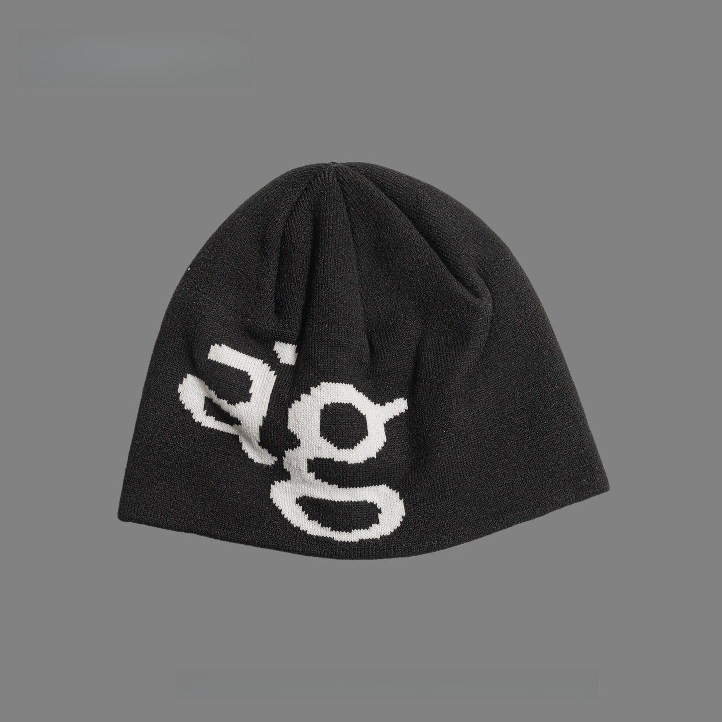 Fashionable Alphabet Pullover Knitted Hat