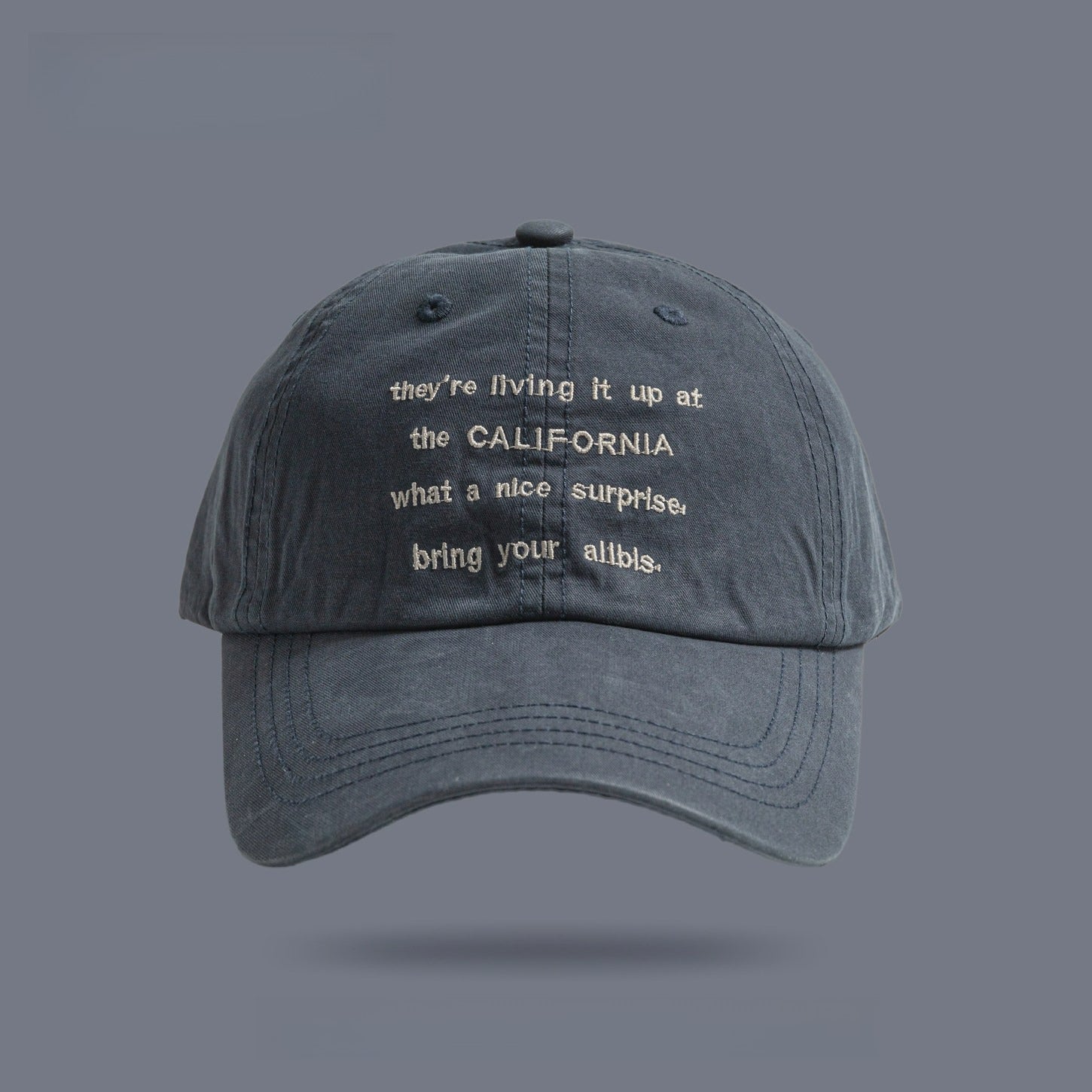 Letter Embroidery Fashion Baseball Cap