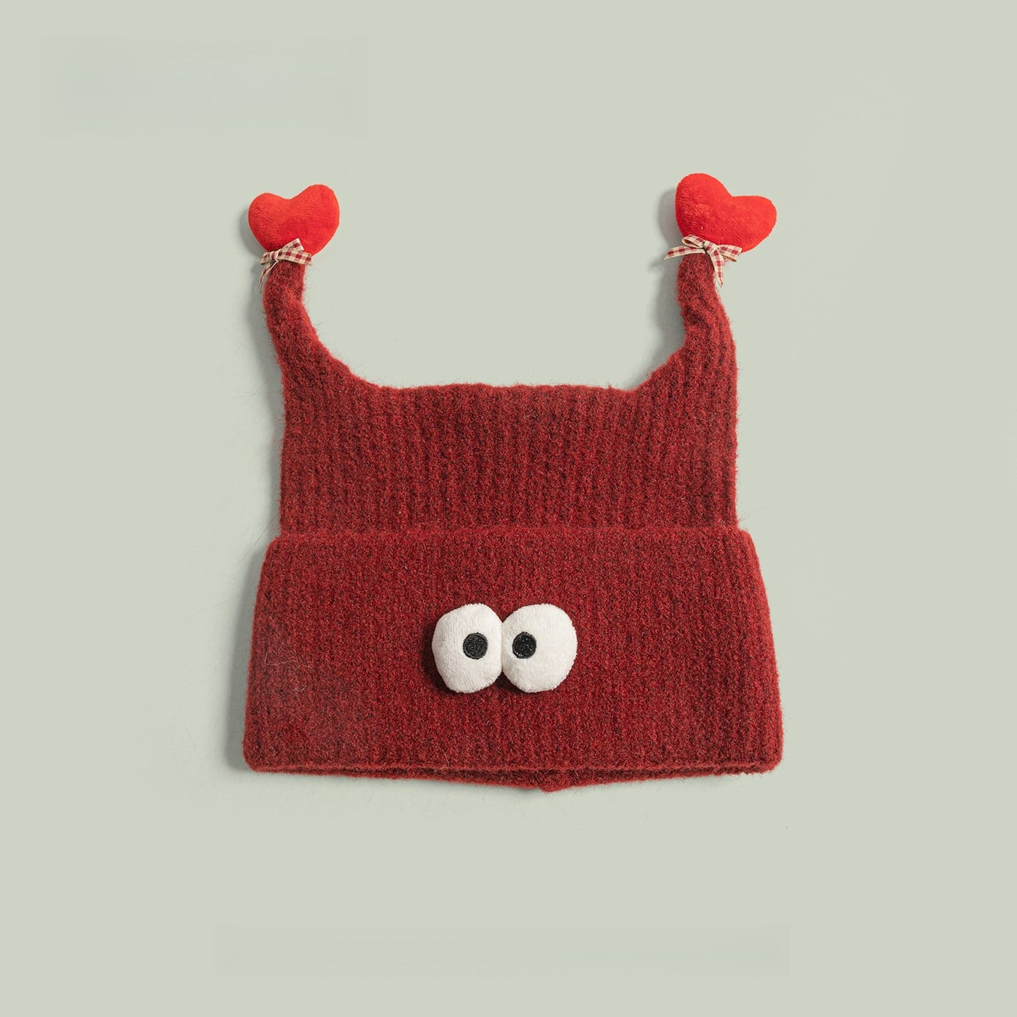 Love Cute Big Eyes Funny Knitted Hat