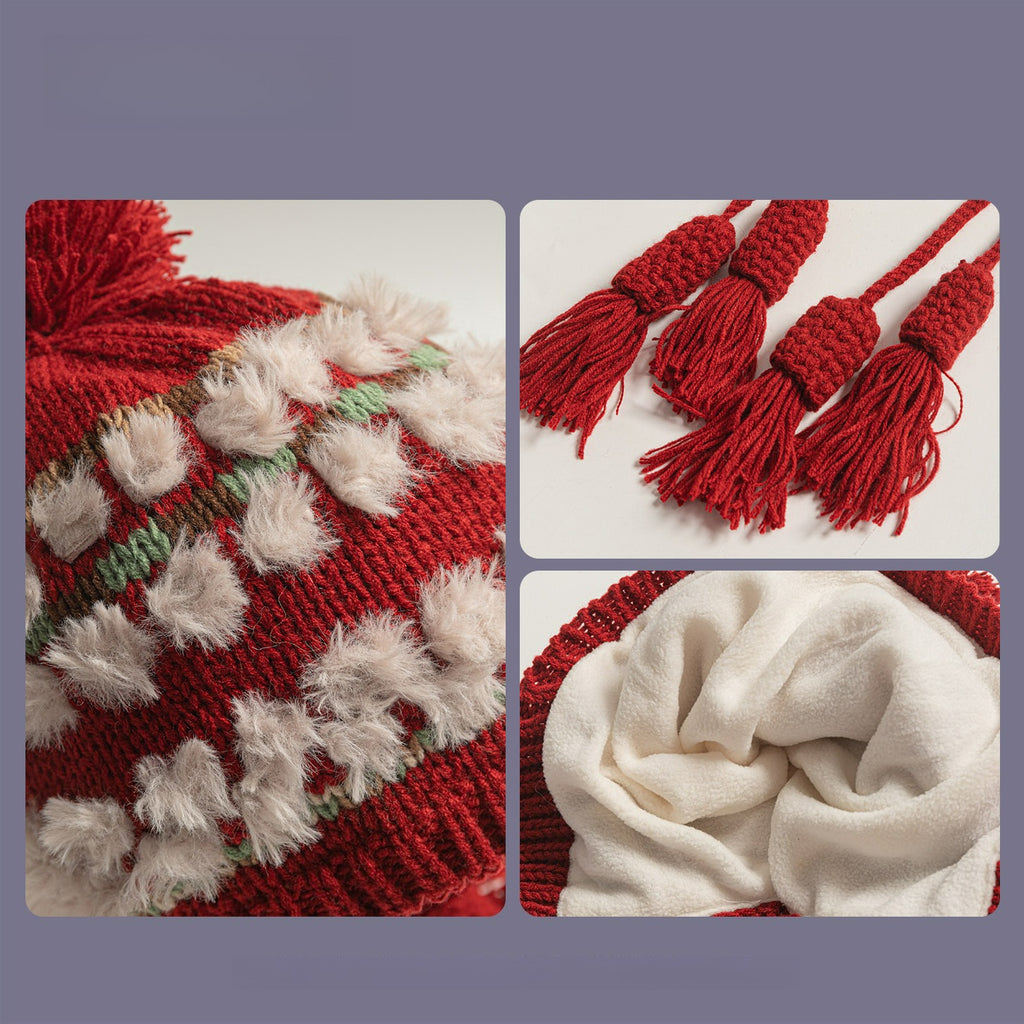 Ear Protection Cute Wool Hat