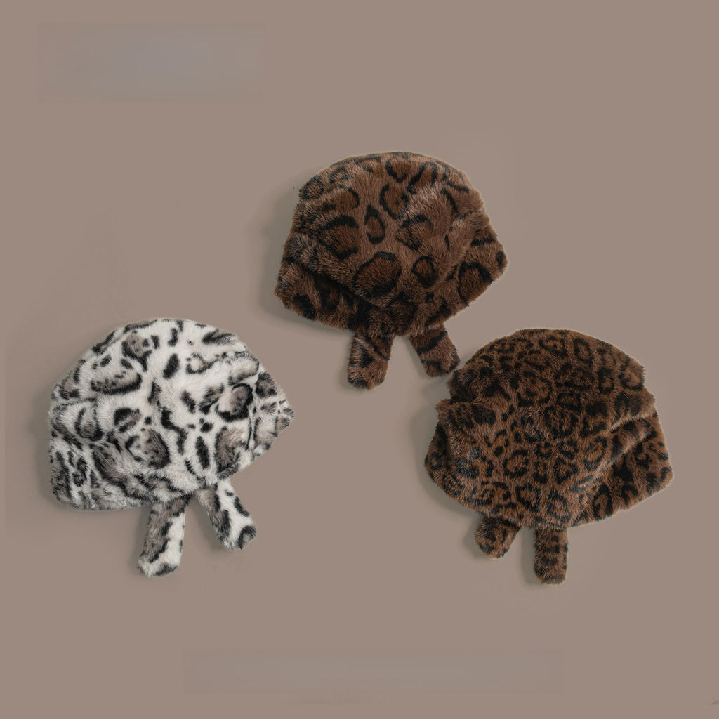 Leopard Print Trend Pullover Hat