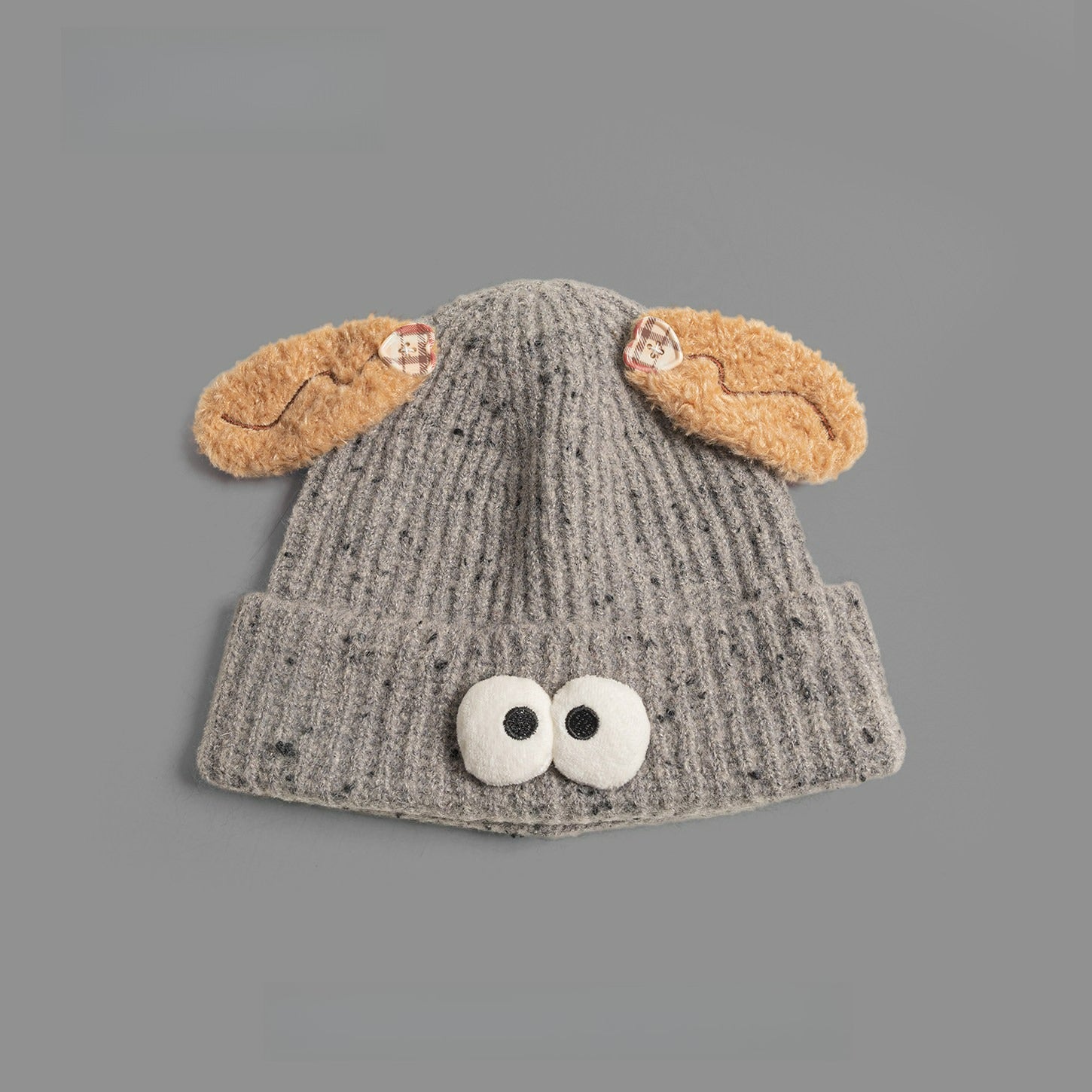 Cute Funny Big Eyes Cartoon Wool Hat