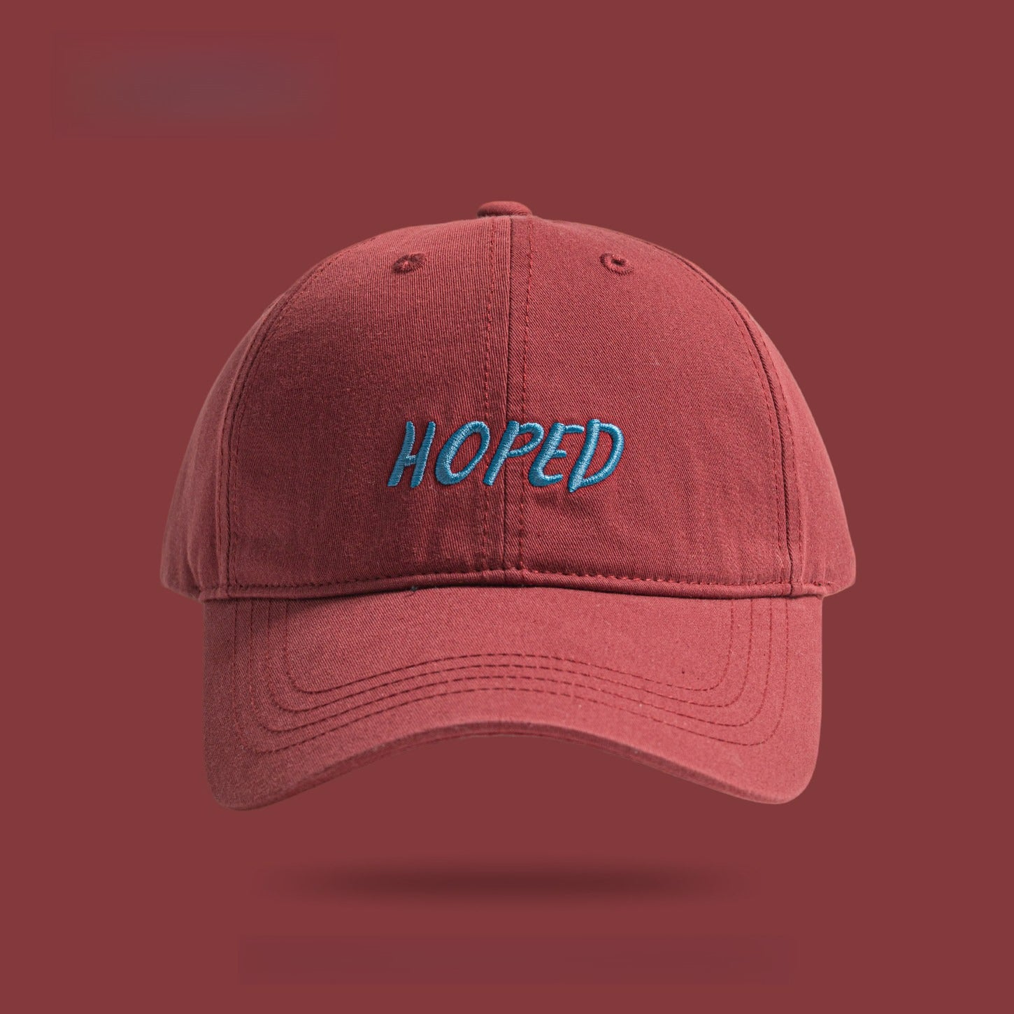 HOPED | Letter Embroidery Baseball Cap