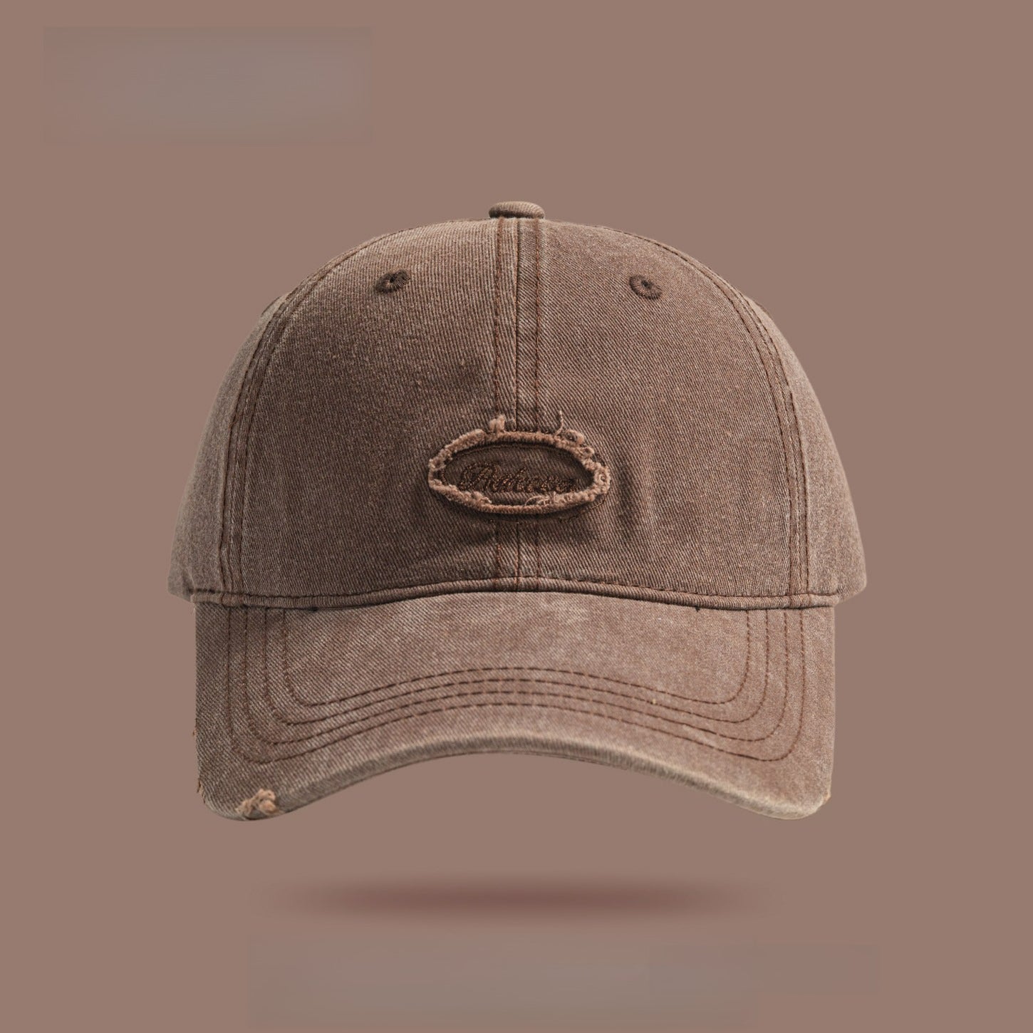 Retro Peaked Baseball Cap