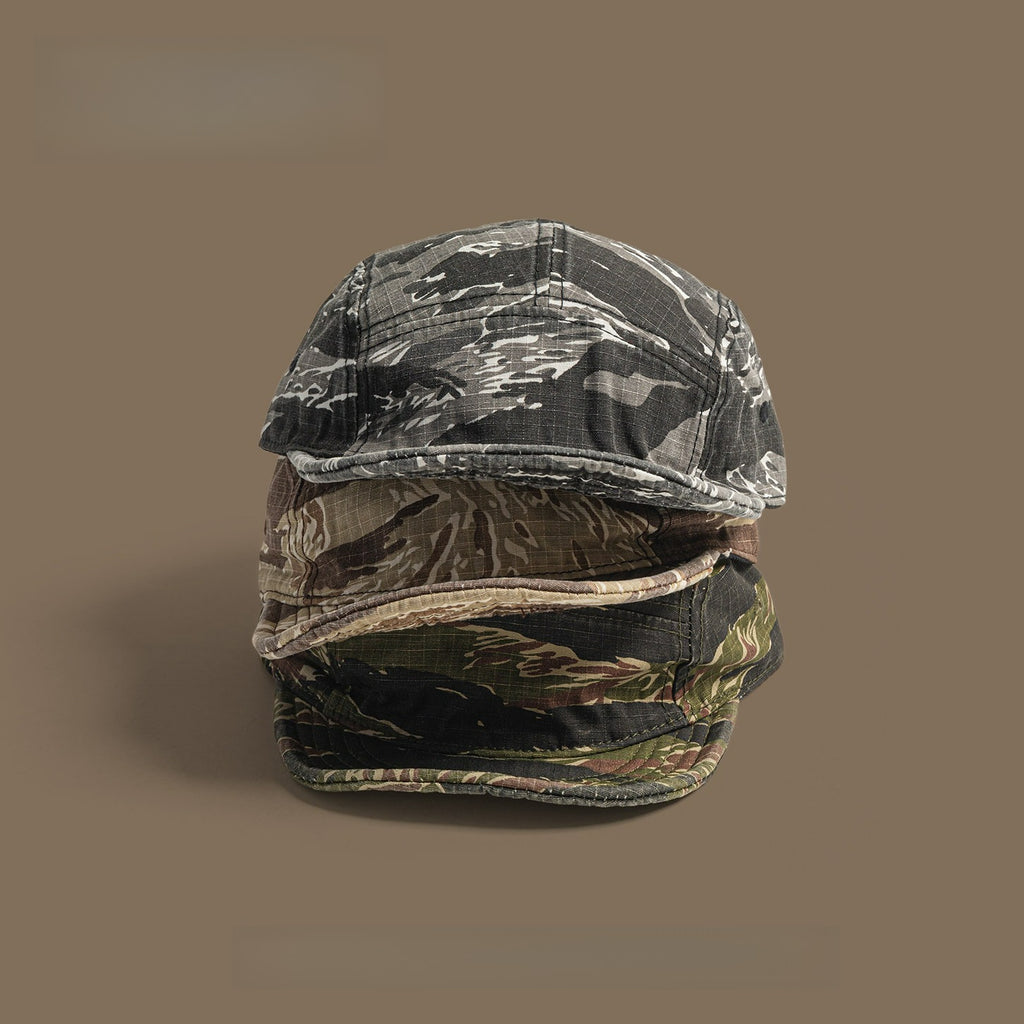 Short-brimmed Camouflage Baseball Cap