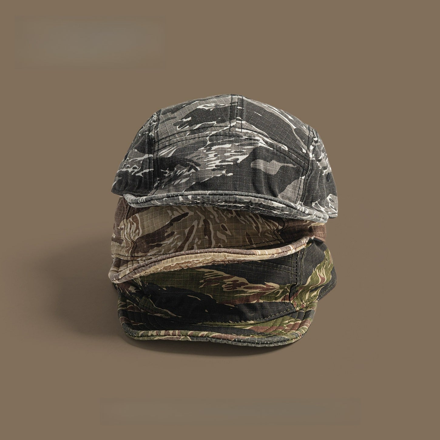 Short-brimmed Camouflage Baseball Cap