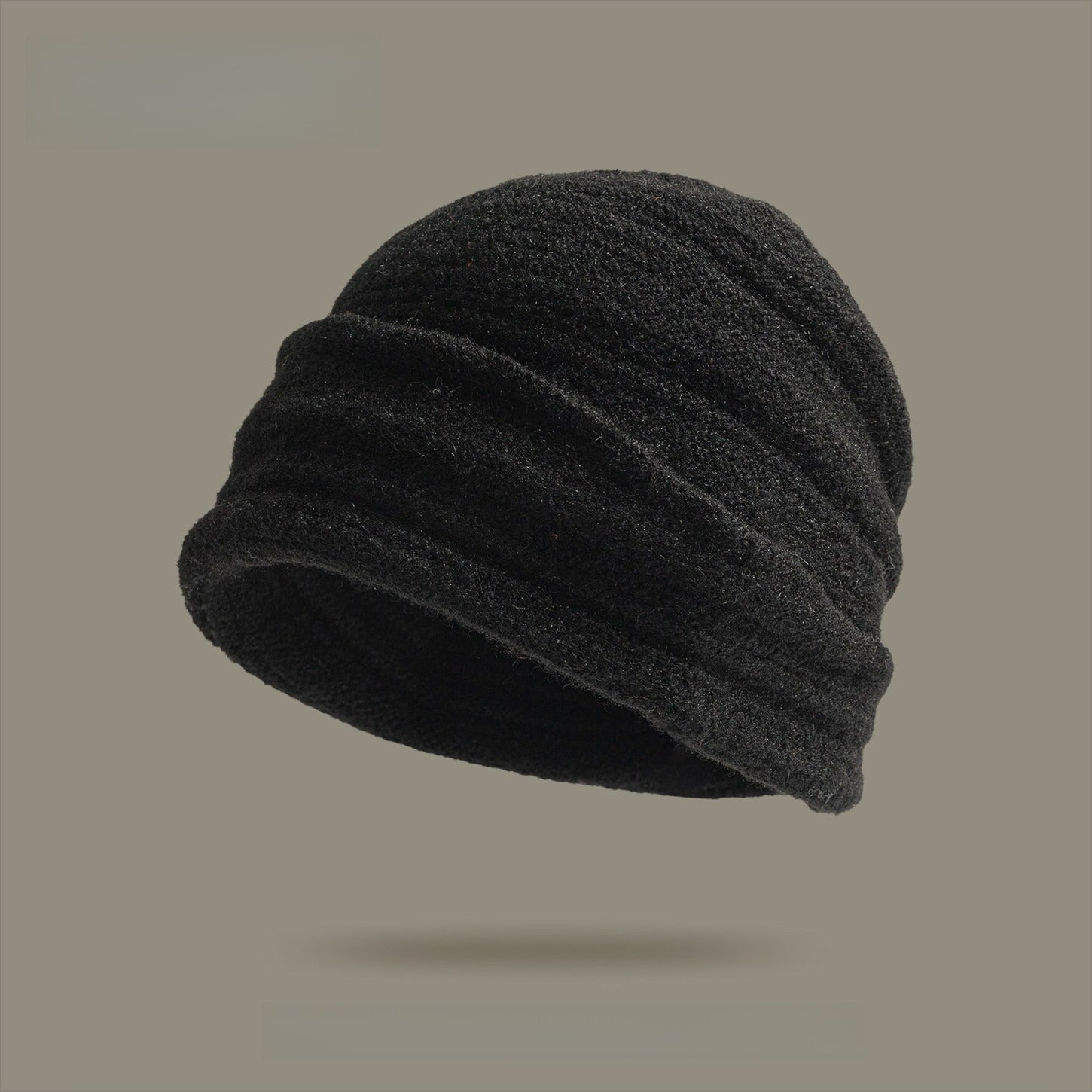 Retro Knitted Stack Hat