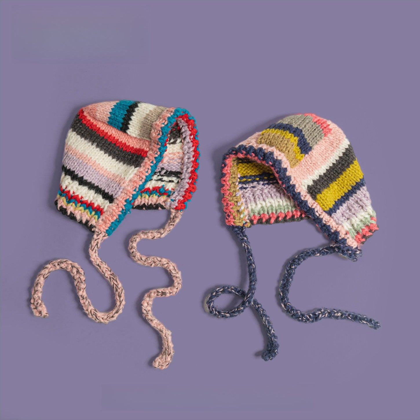 Stripes Cute Knitted Sweet Wool Hat