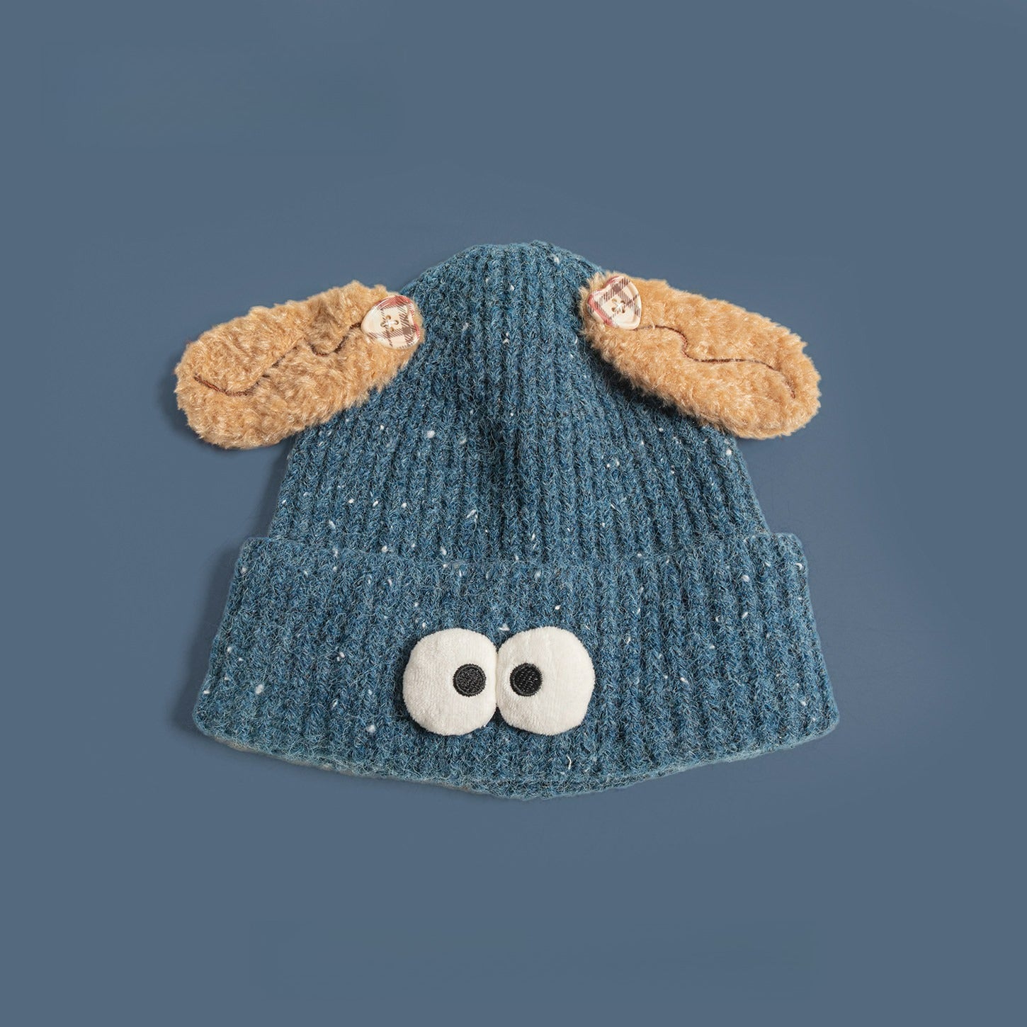Cute Funny Big Eyes Cartoon Wool Hat