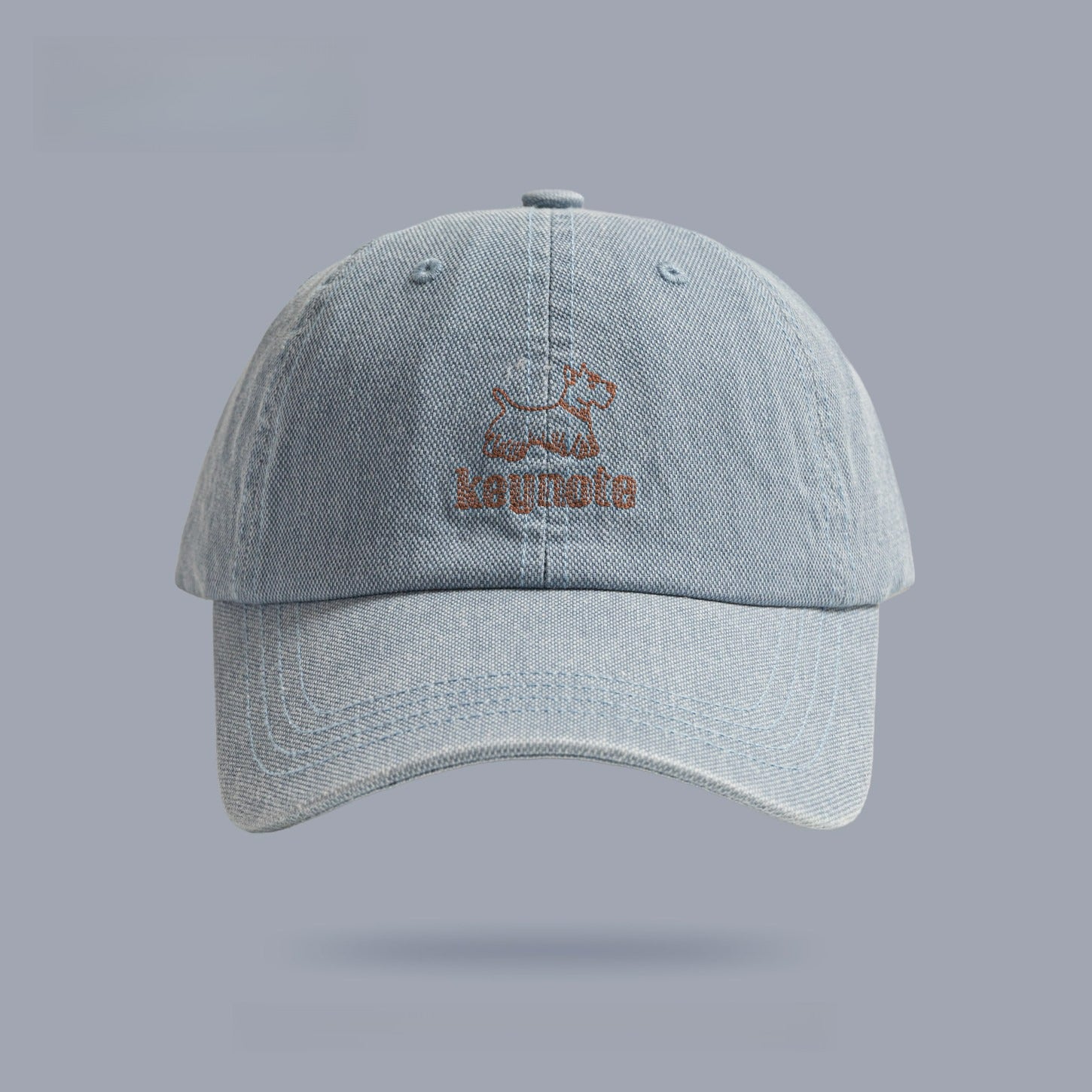 Cute Puppy Embroidery Baseball Cap