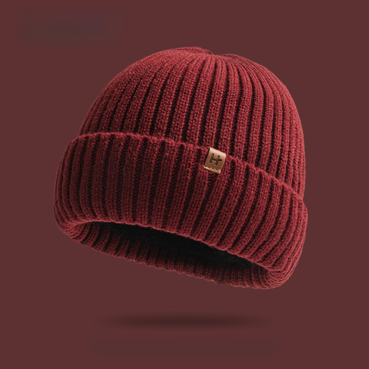 Fleece Thickened Knitted Hat