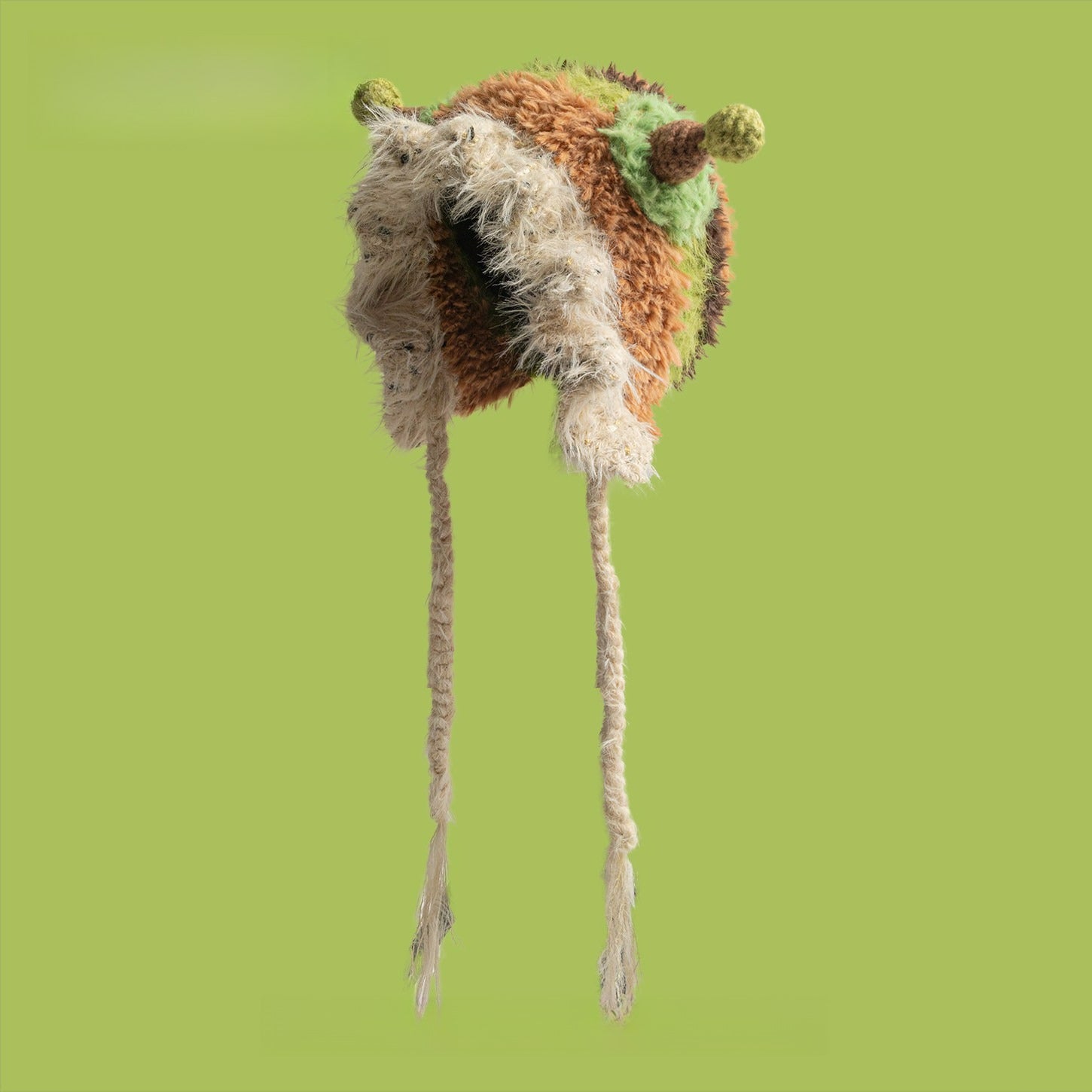 Funny Cute Little Monster Plush Hat