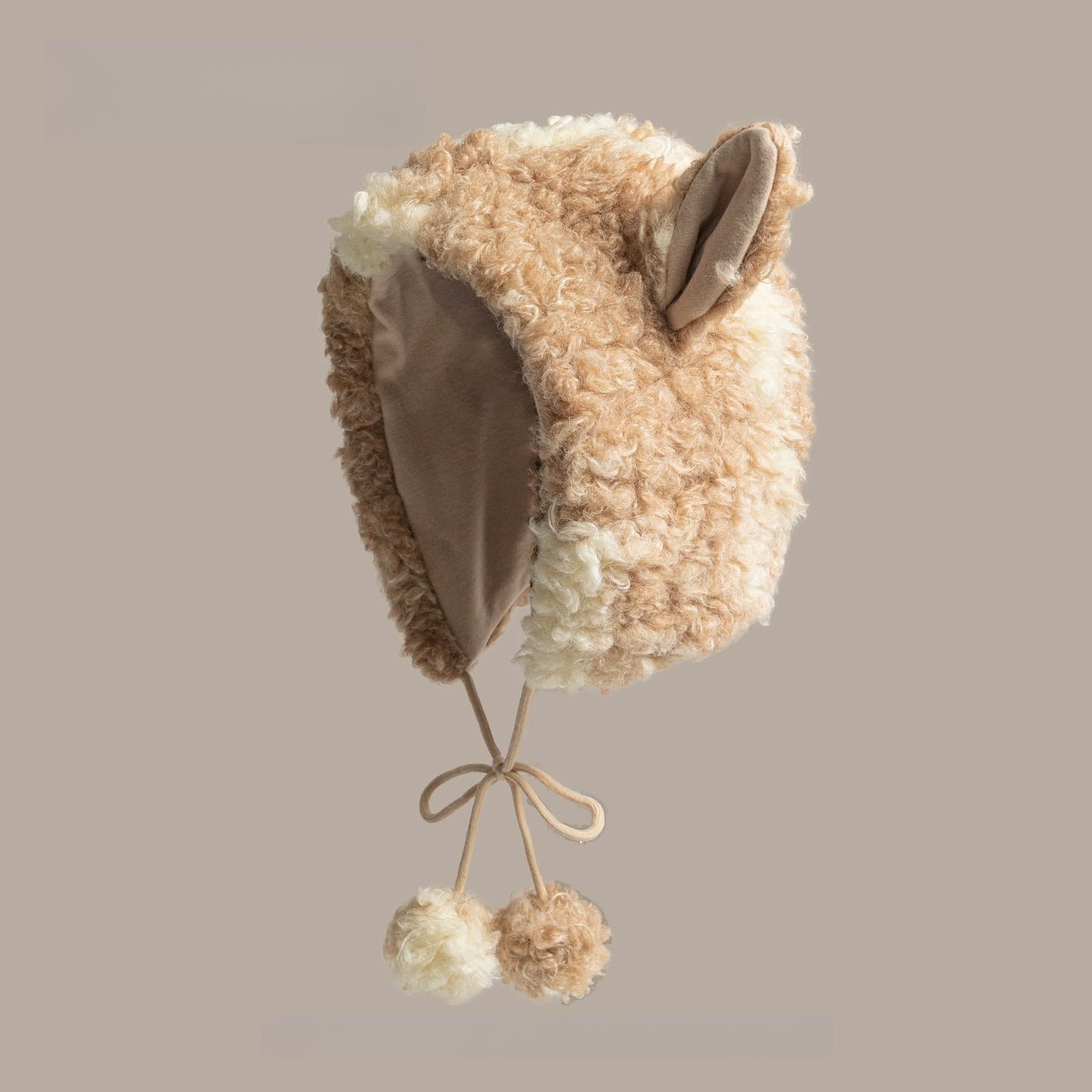 Cute Lamb Ears Plush Hat