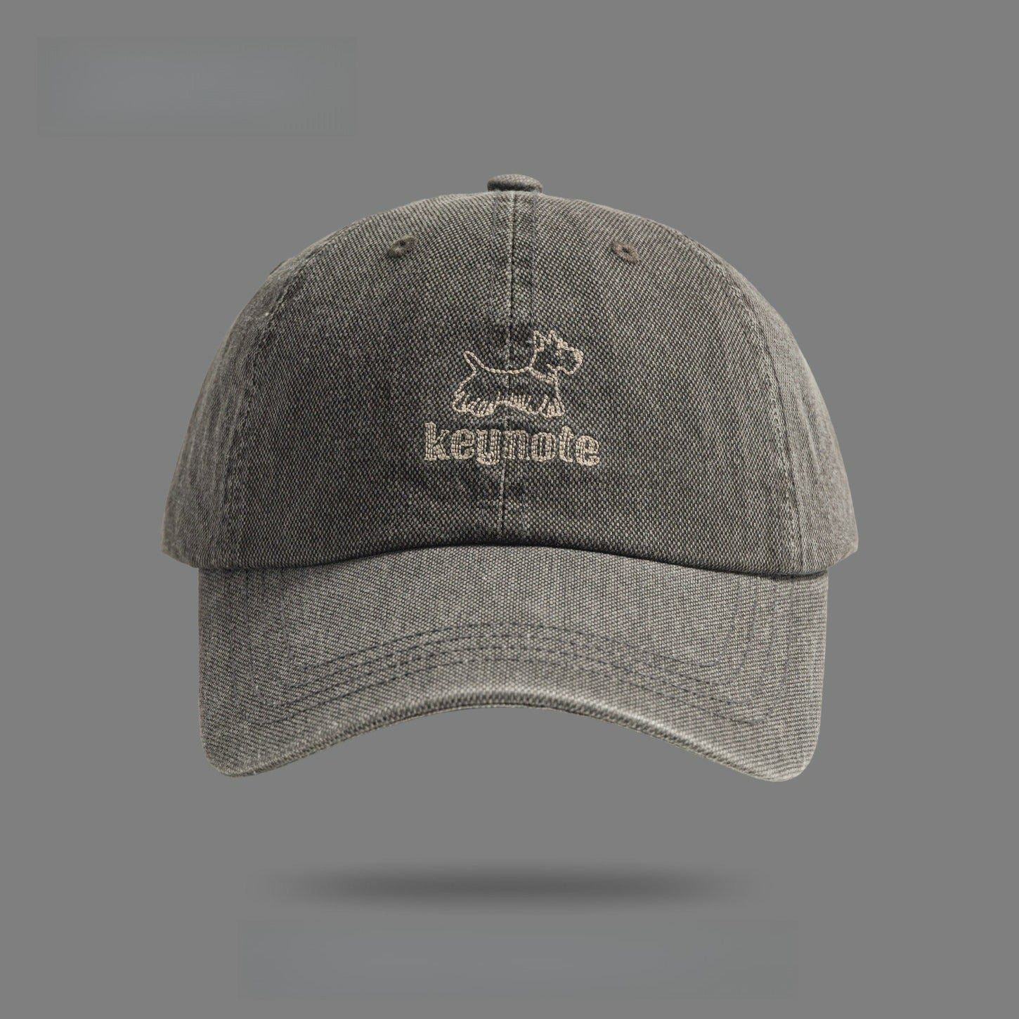 Cute Puppy Embroidery Baseball Cap