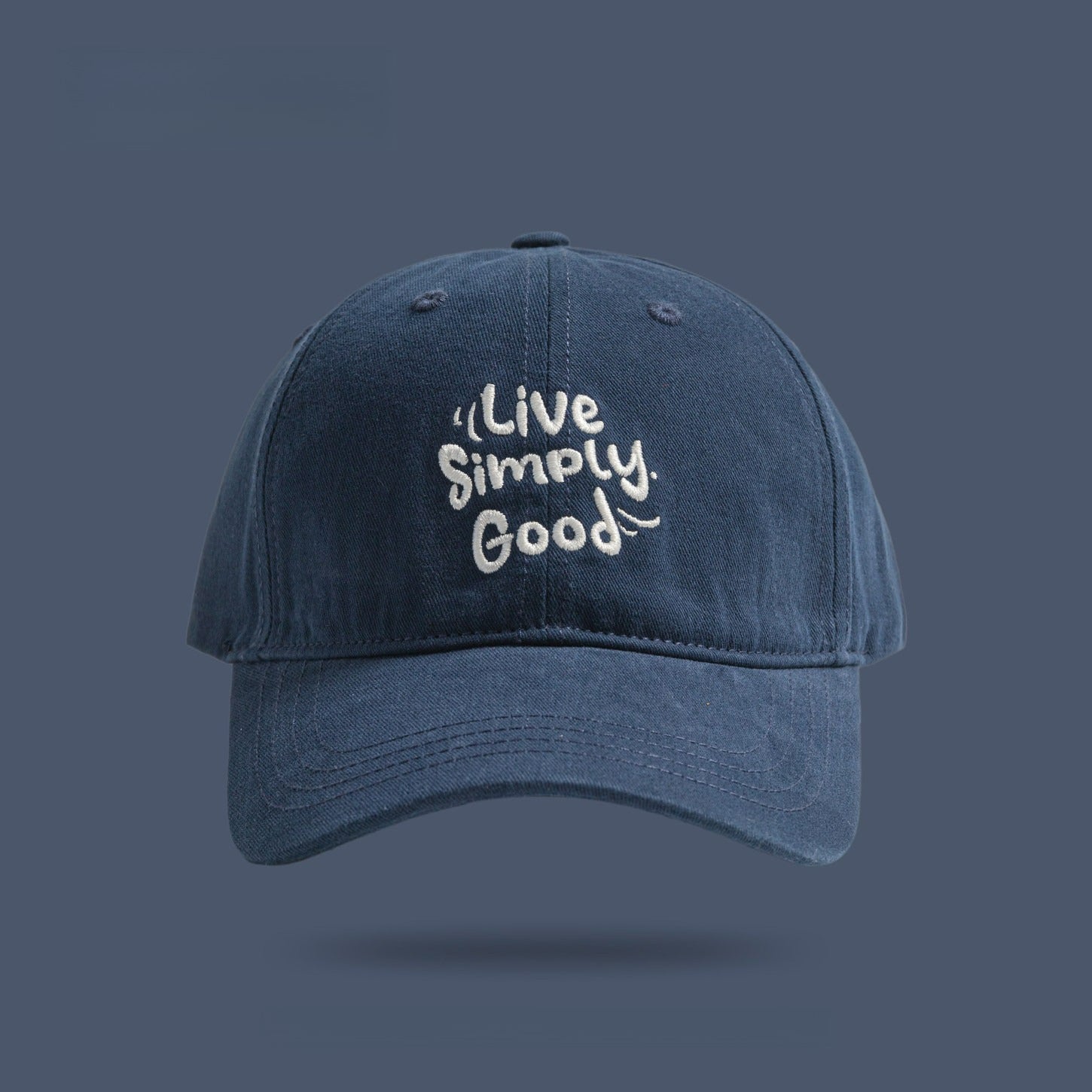 Live Simply Good | Letter Embroidered Baseball Cap