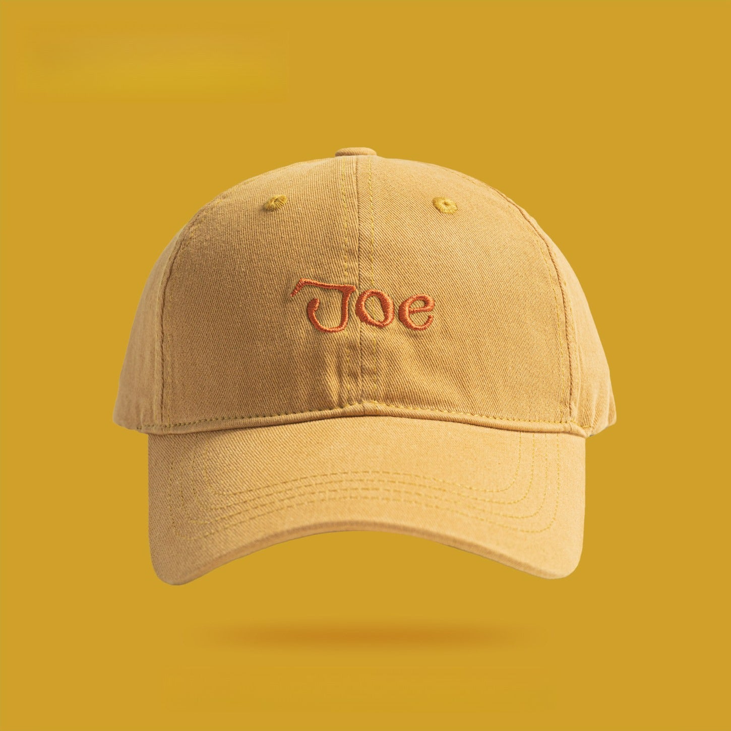 Joe | Simple Letter Embroidery Baseball Cap