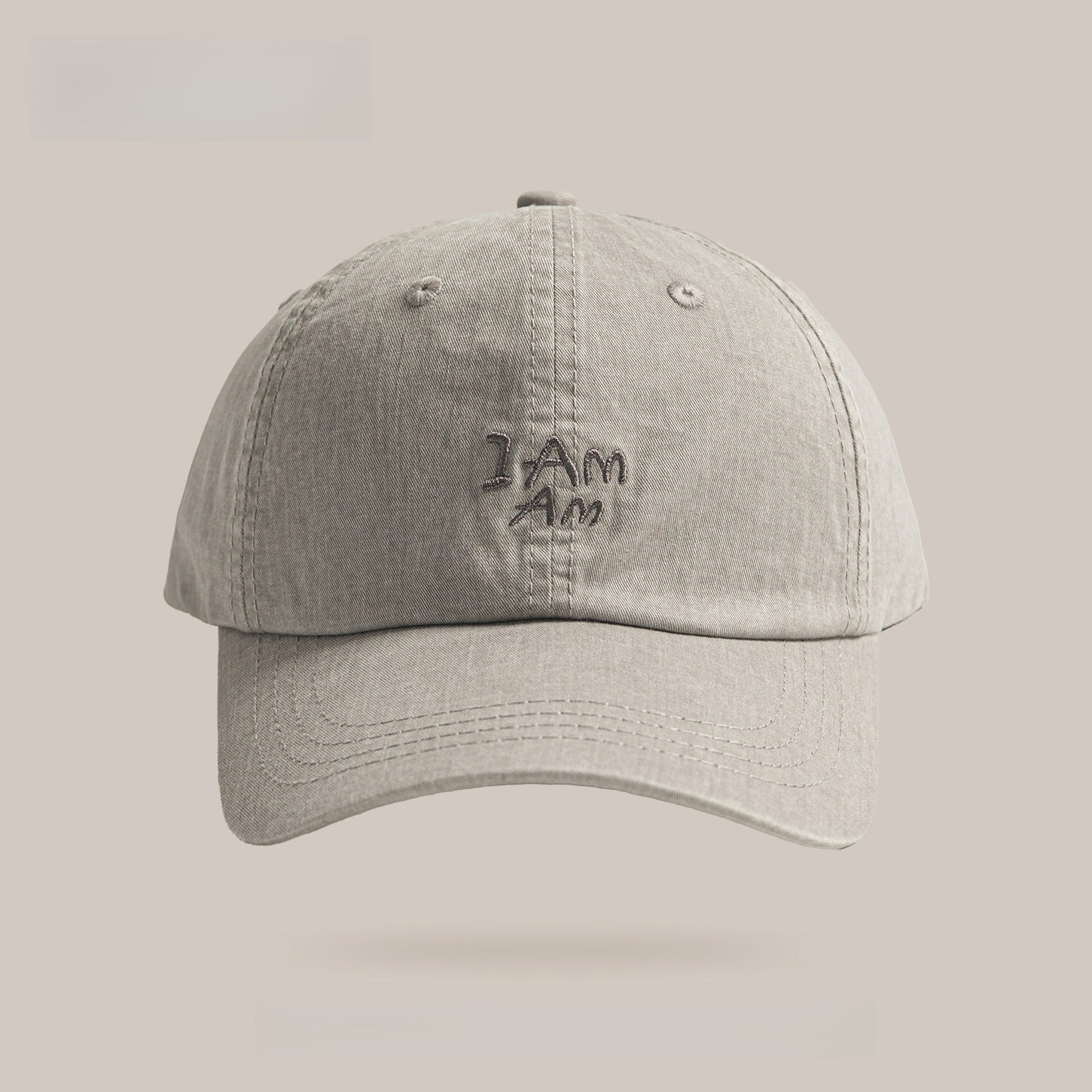 I AM | Retro Letter Embroidered Outdoor Baseball Caps