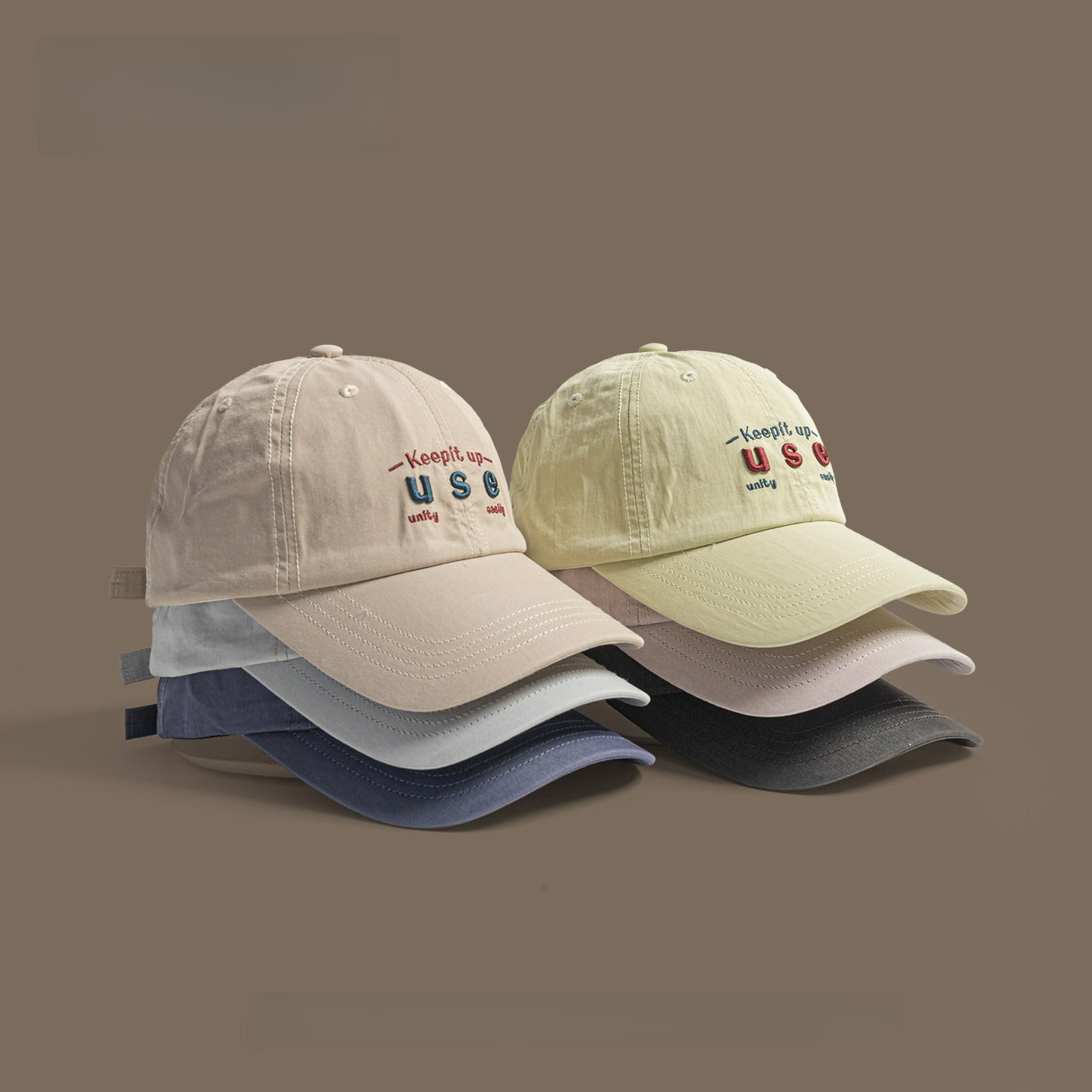 Use | Letter Embroidered Baseball Cap