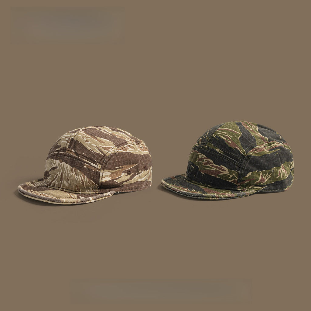 Short-brimmed Camouflage Baseball Cap