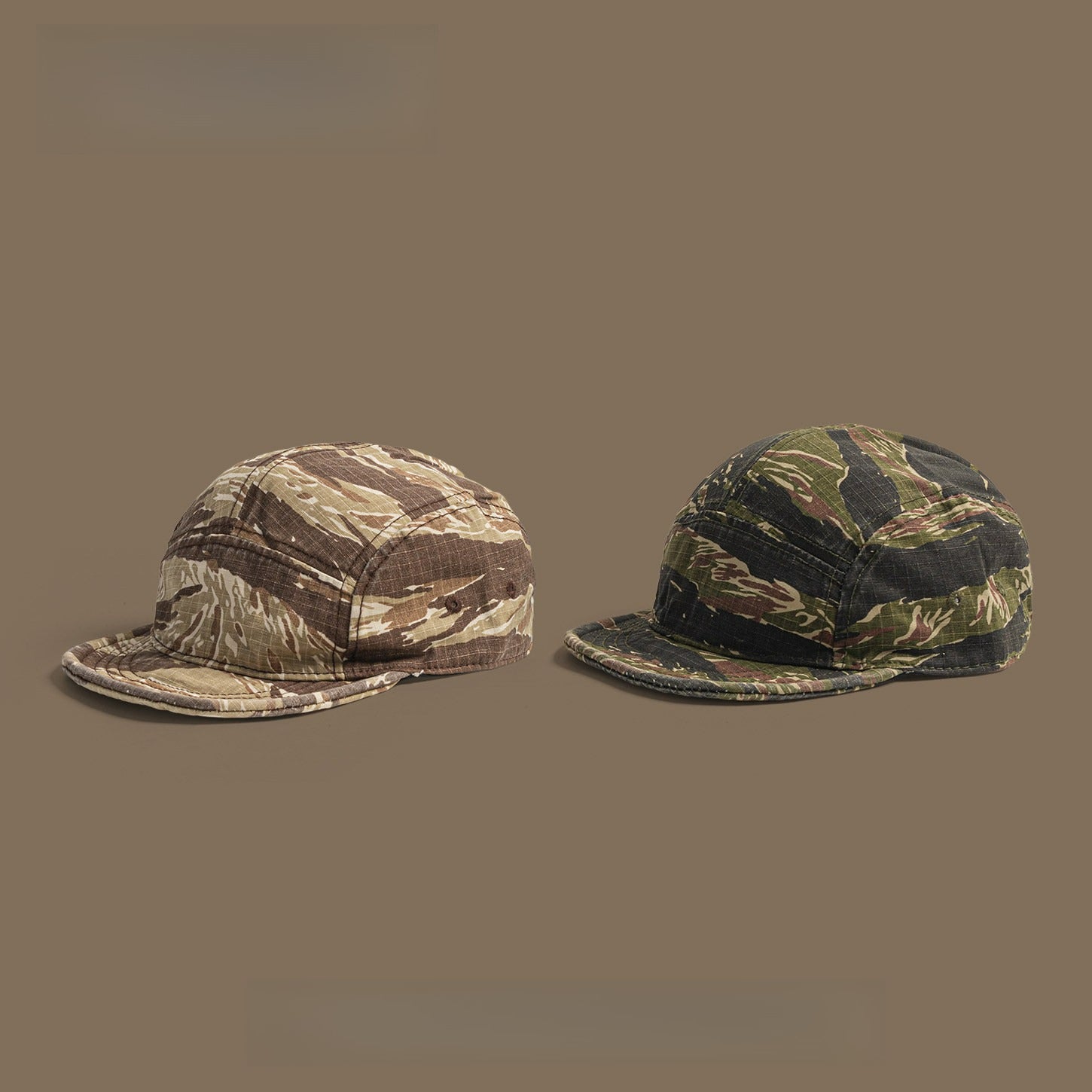 Short-brimmed Camouflage Baseball Cap