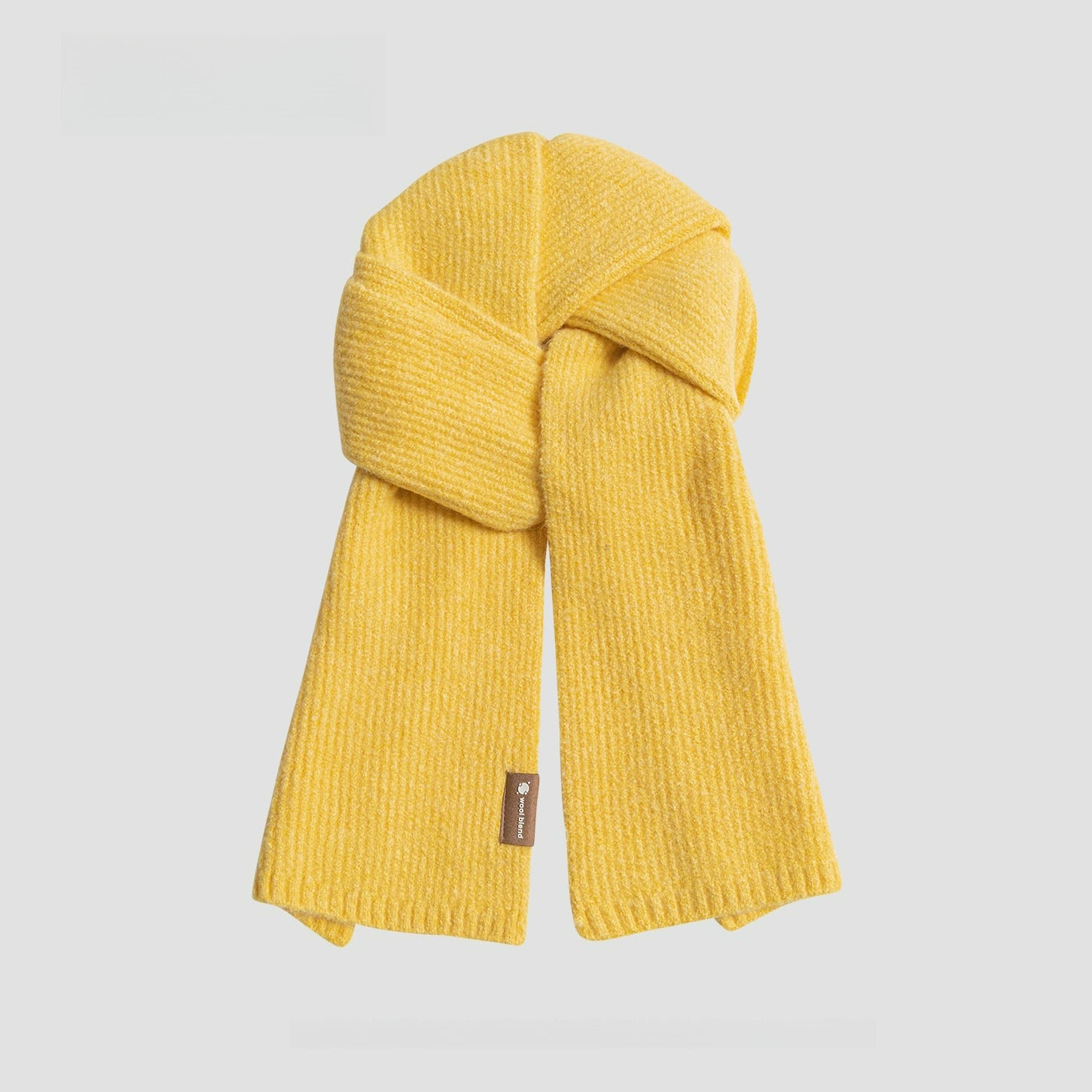 Warm and Windproof Solid Color Scarf