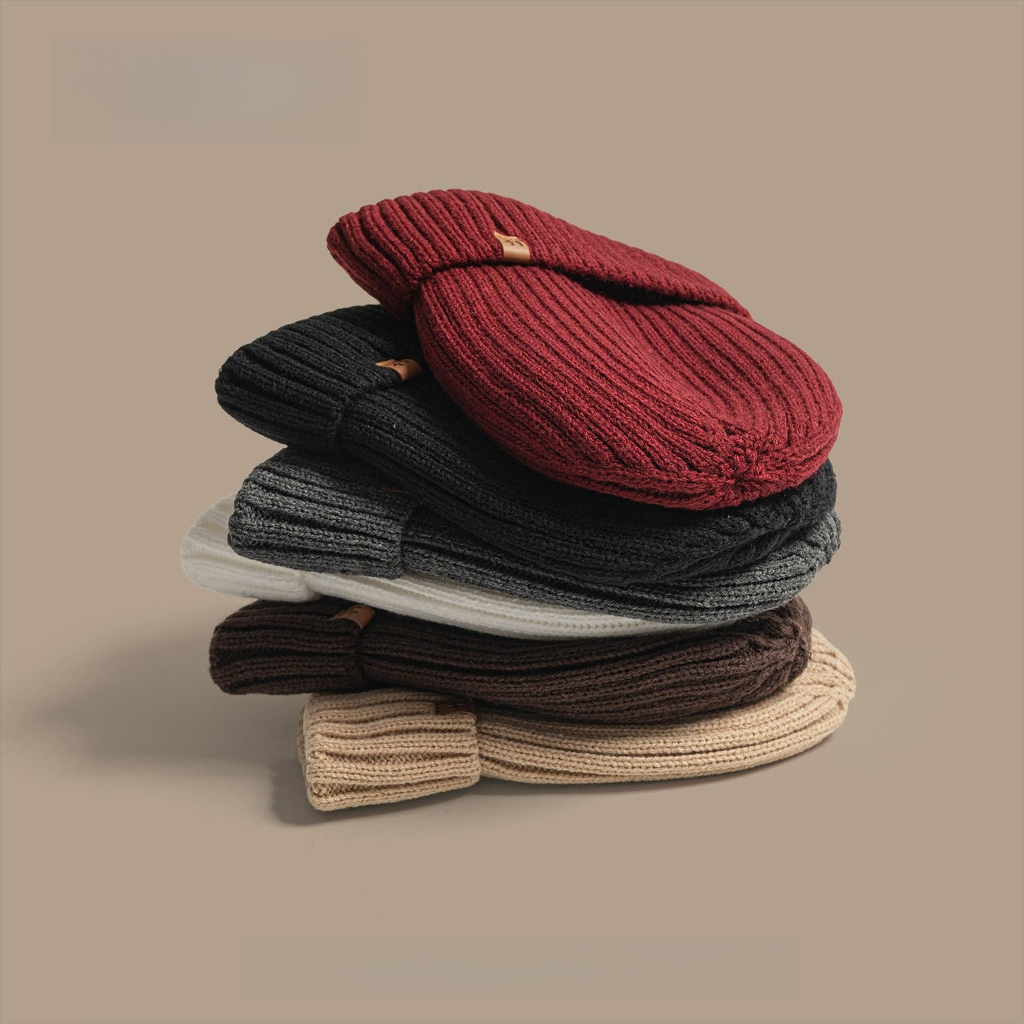 Fleece Thickened Knitted Hat