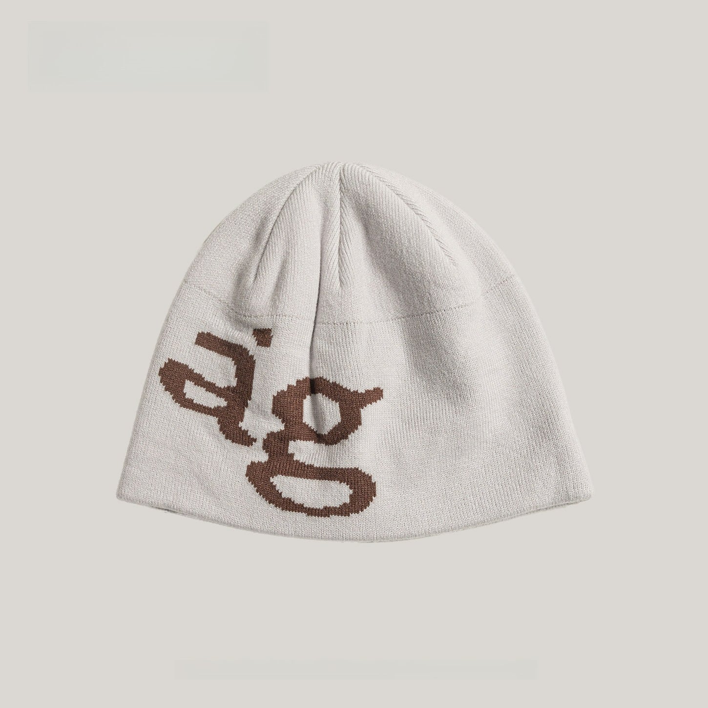 Fashionable Alphabet Pullover Knitted Hat