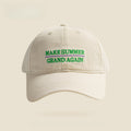 MAKE SUMMER GRAND AGAIN | Letter Embroidered Baseball Cap