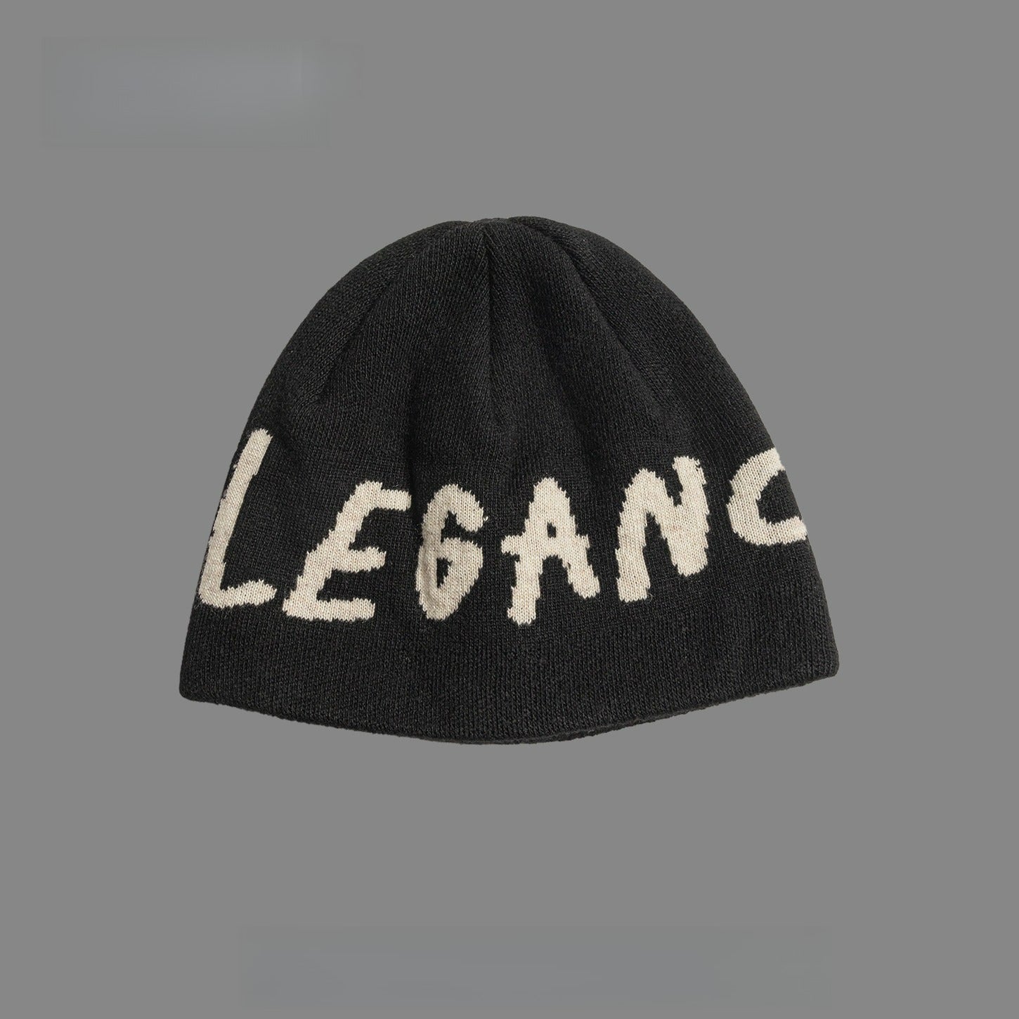 Outdoor Ski Mountaineering Letter Jacquard Knitted Hat