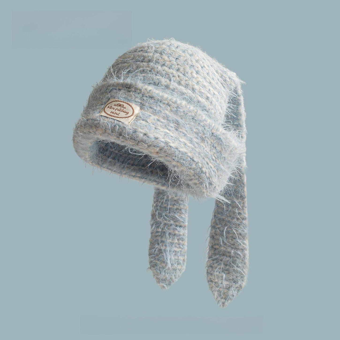 Sweet Cute Long Ears Knitted Hat
