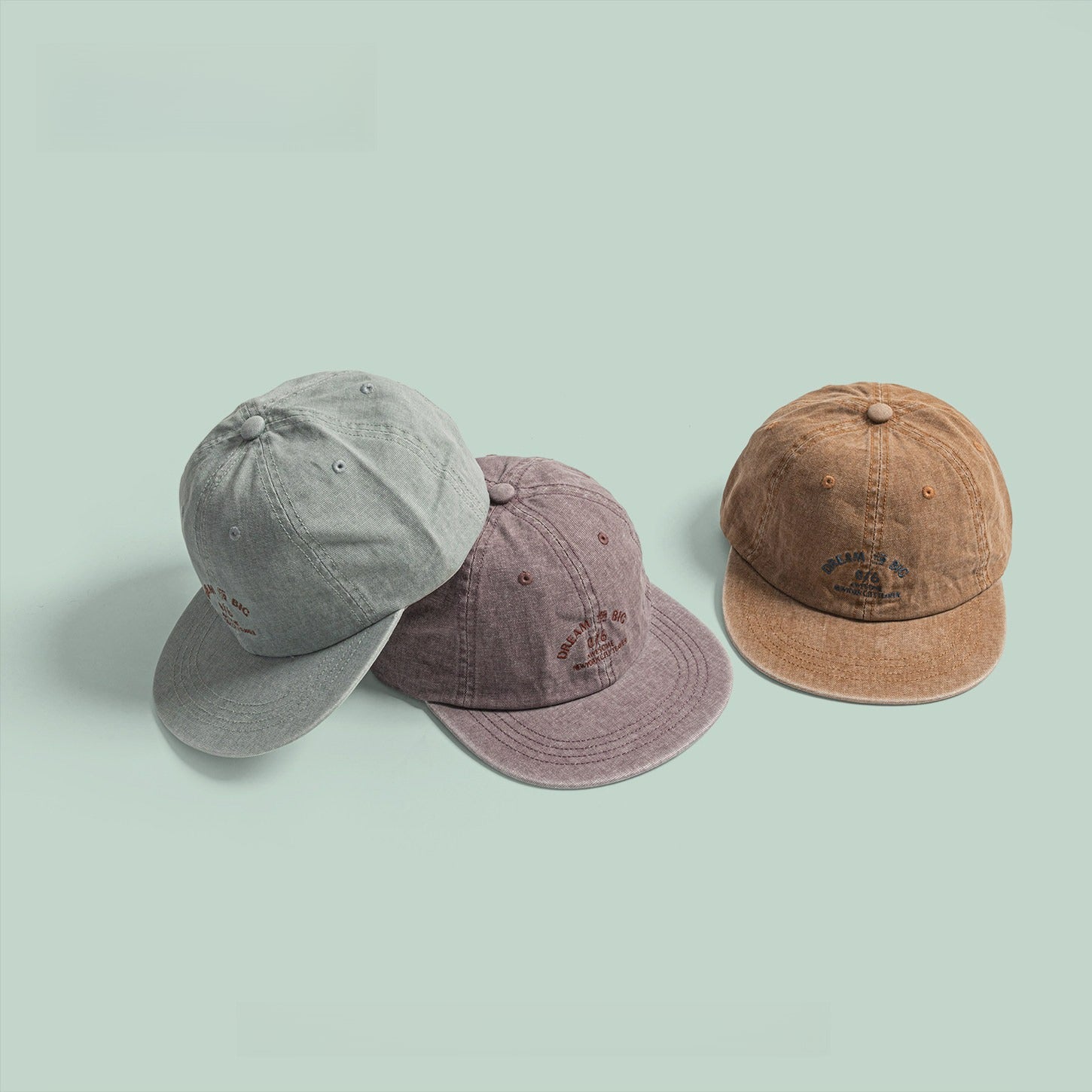 Hip-hop Letter Embroidered Snapback Cap