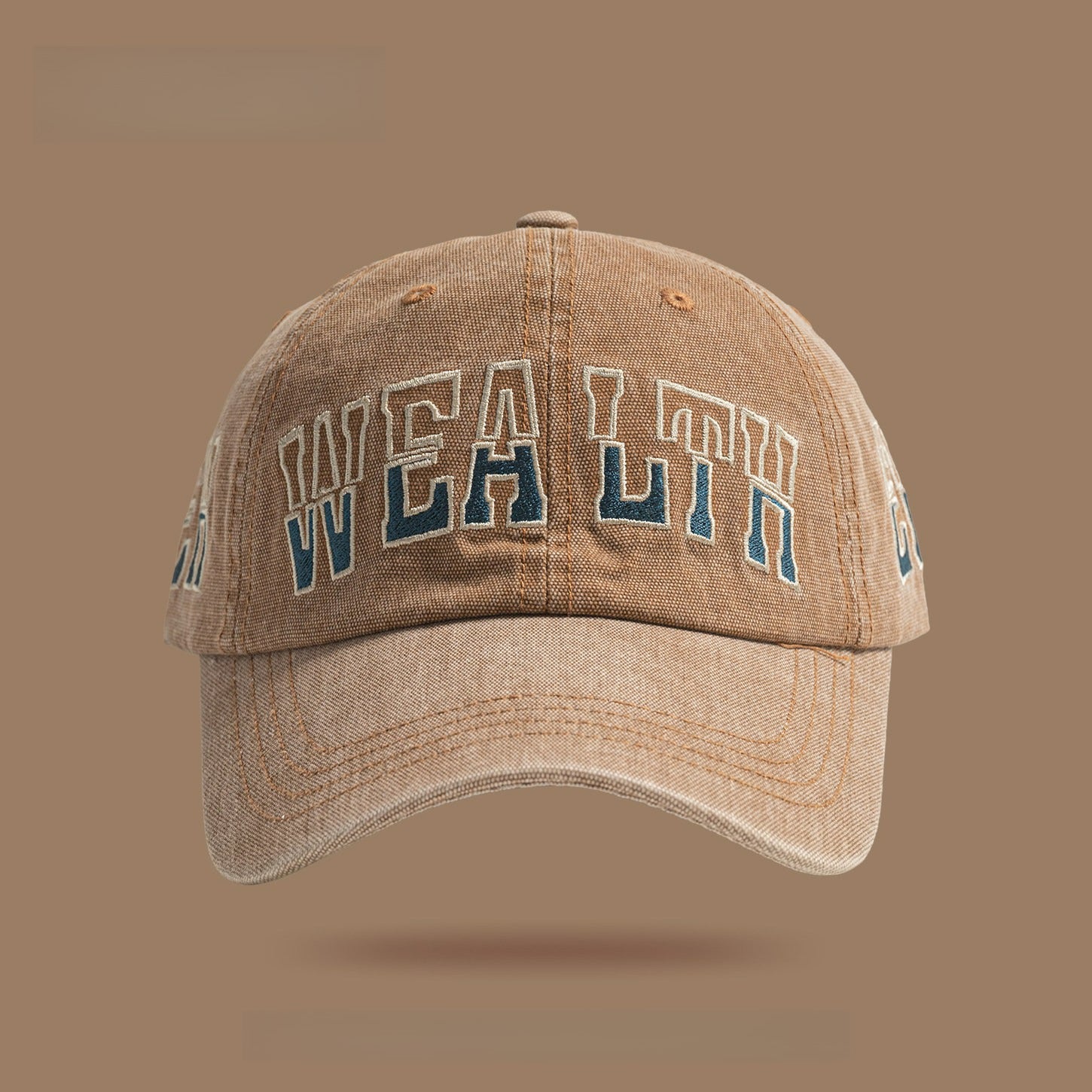 WEALTH | Retro Washed Hip Hop Baseball Cap