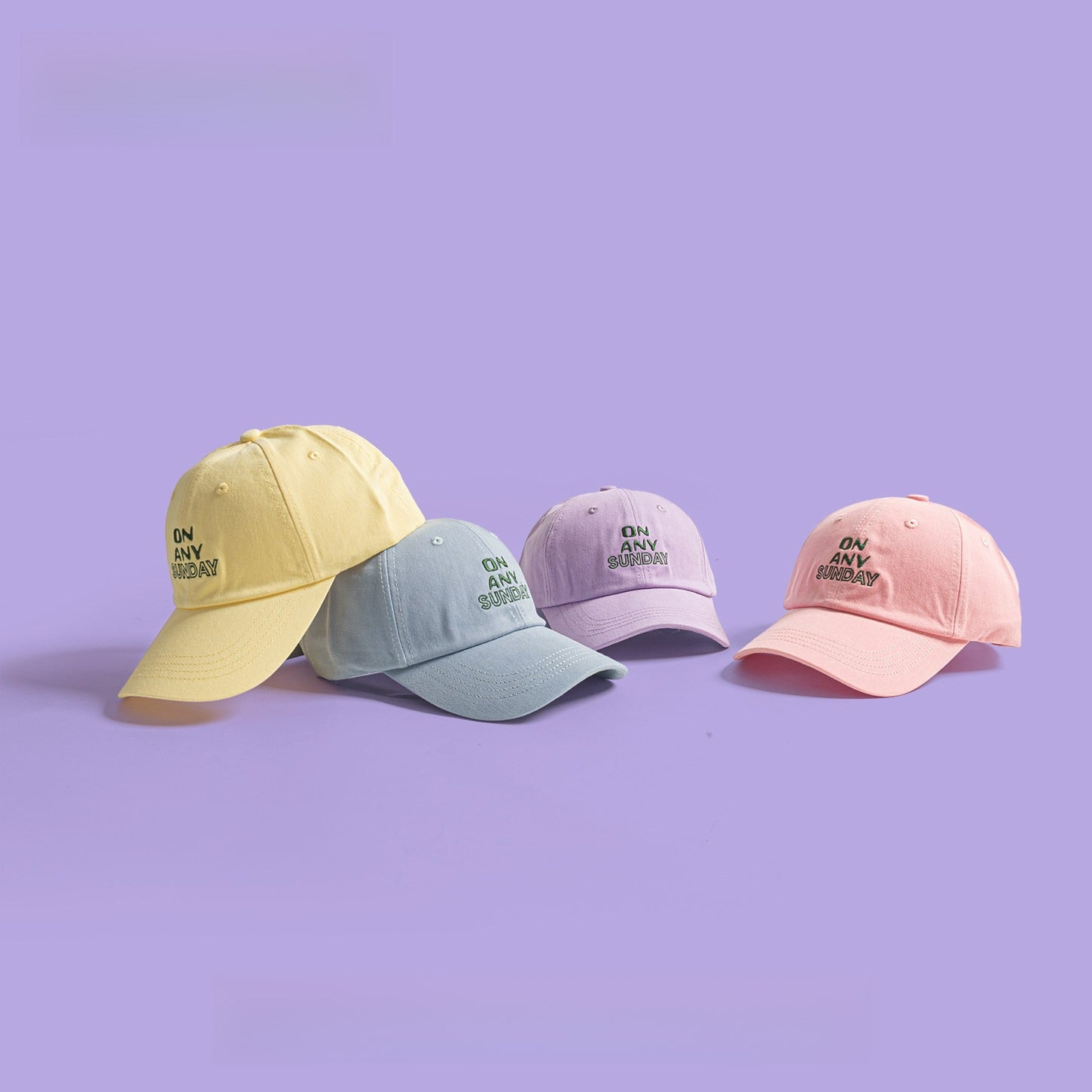 ON AND SUNDAY Solid Baseball Cap