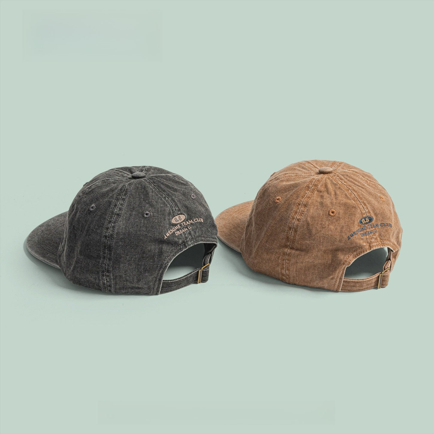 Hip-hop Letter Embroidered Snapback Cap