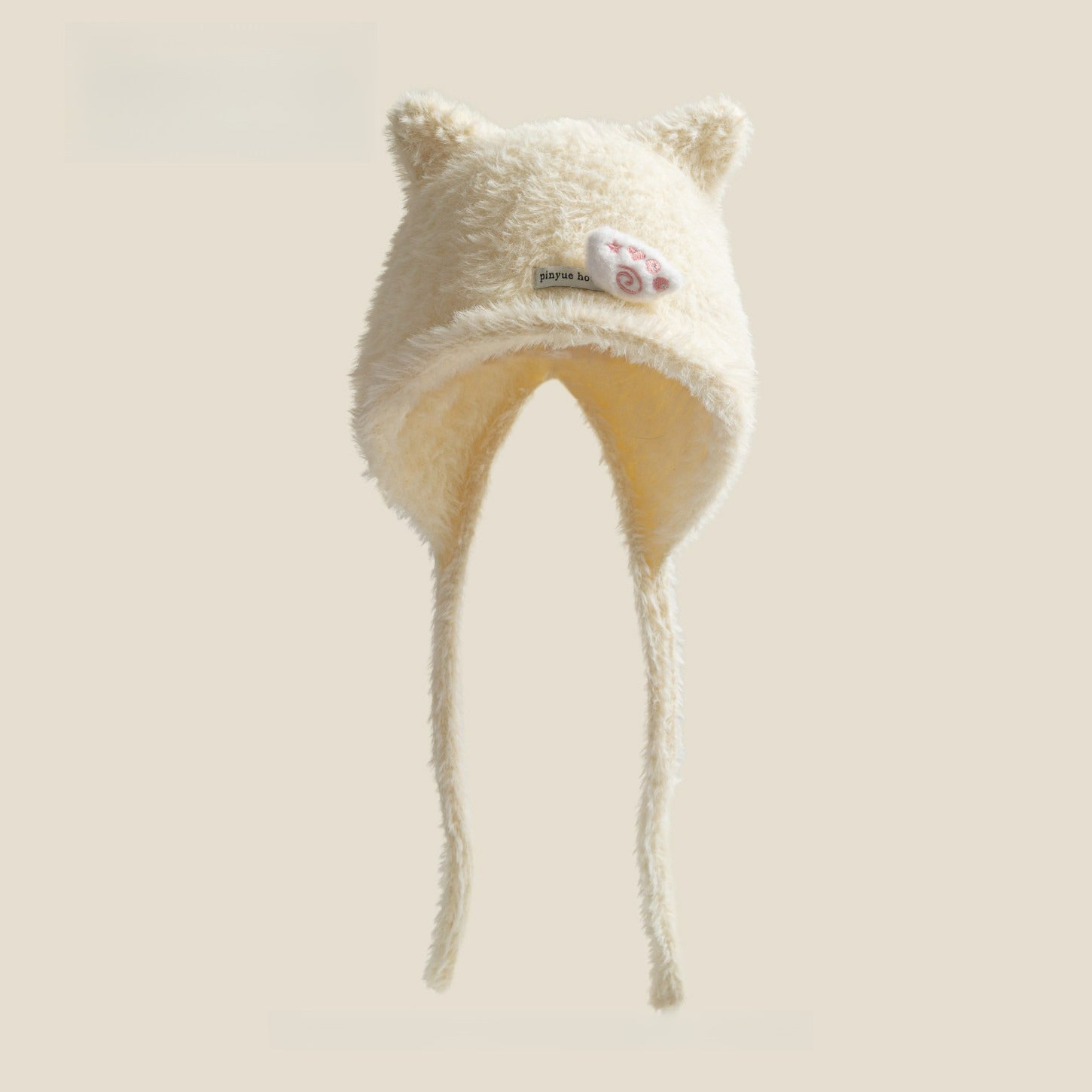 Cute Striped Cat Ear Hat