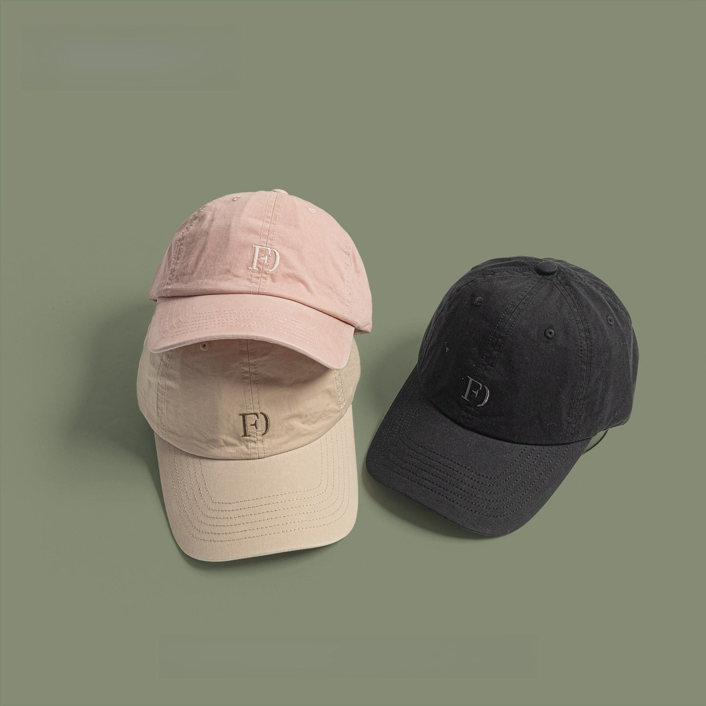 Retro Solid Baseball Hats