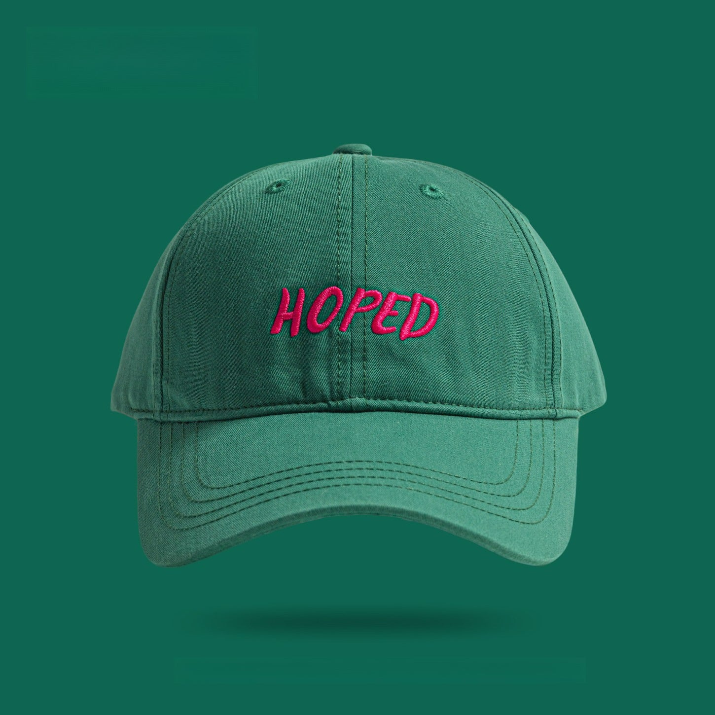 HOPED | Letter Embroidery Baseball Cap