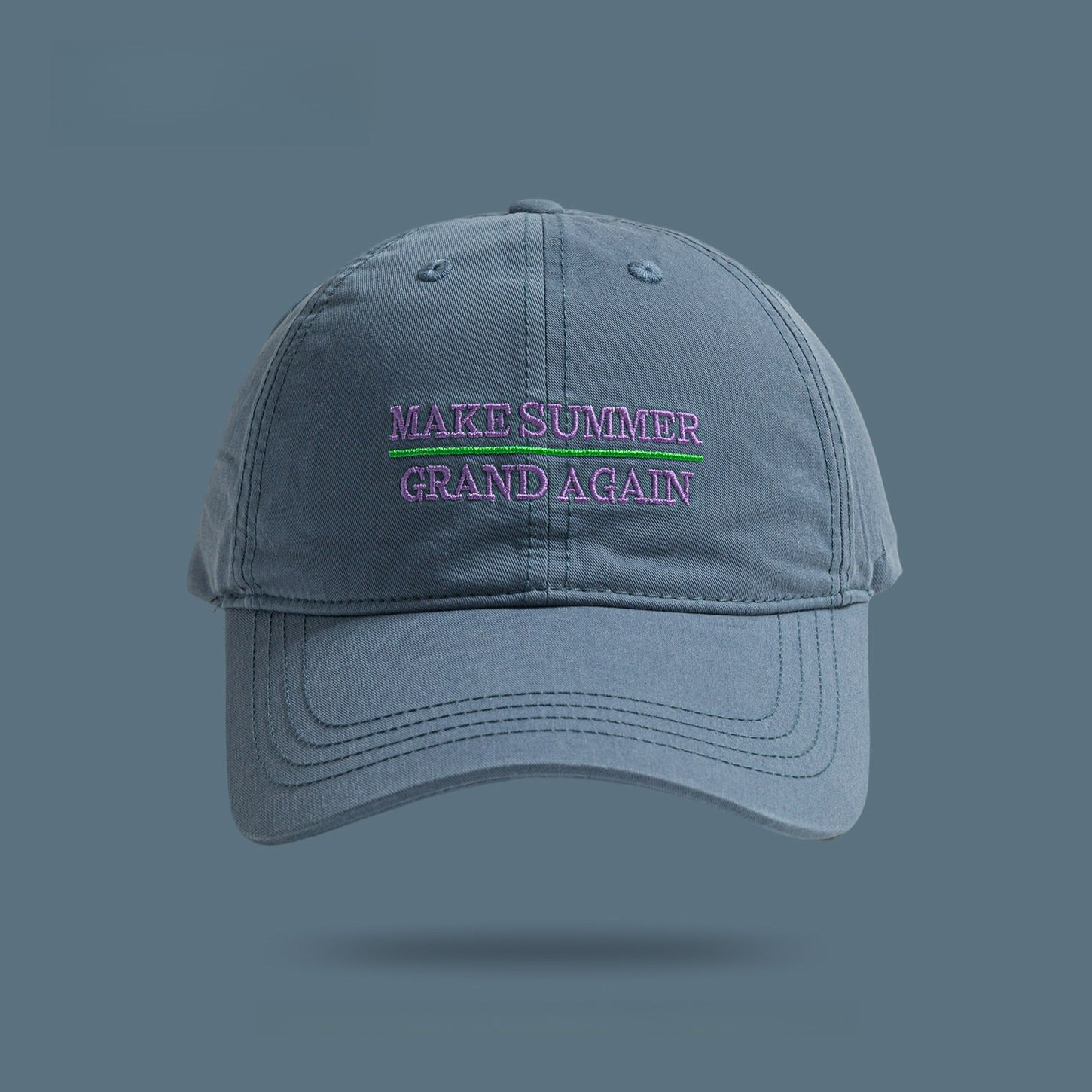 MAKE SUMMER GRAND AGAIN | Letter Embroidered Baseball Cap