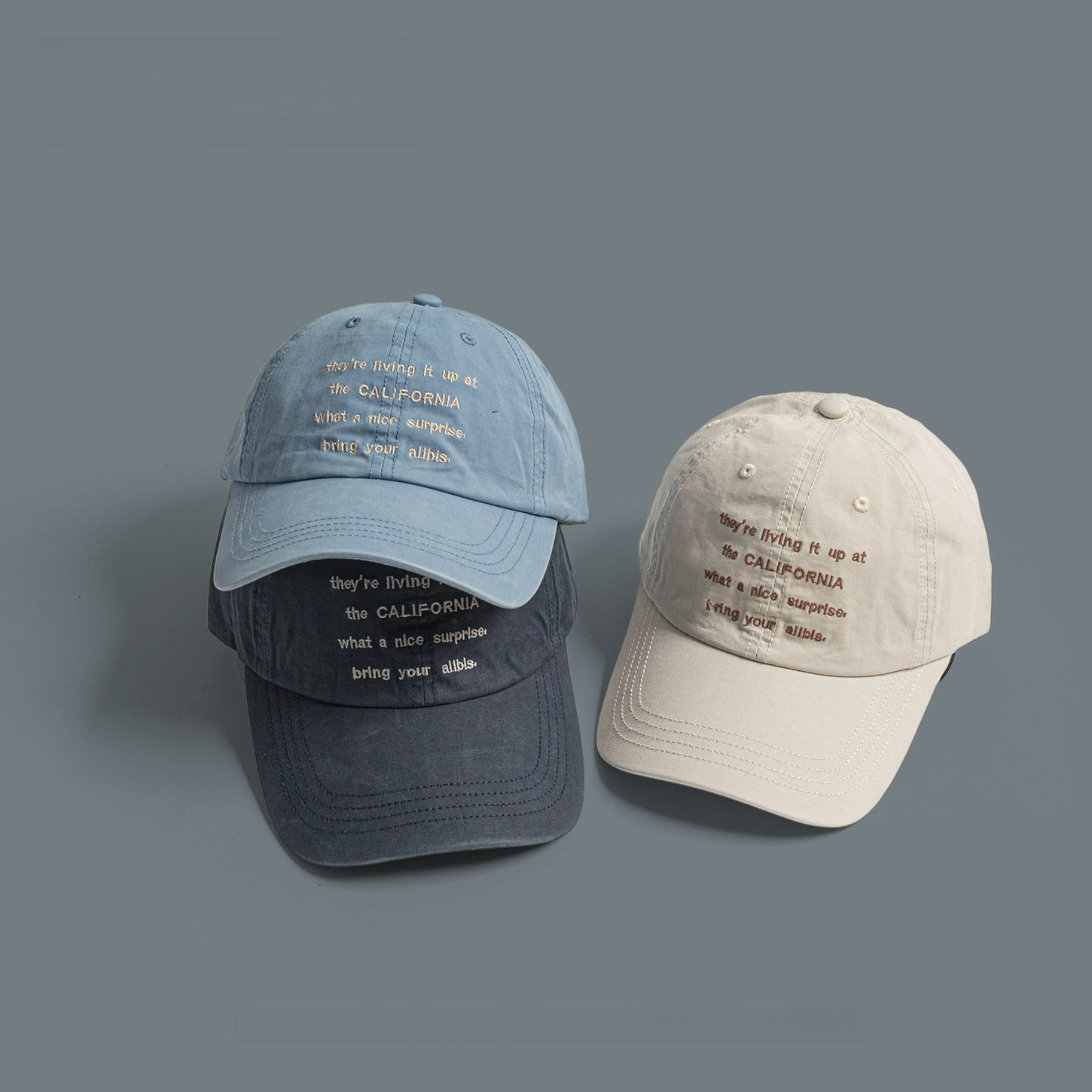 Letter Embroidery Fashion Baseball Cap