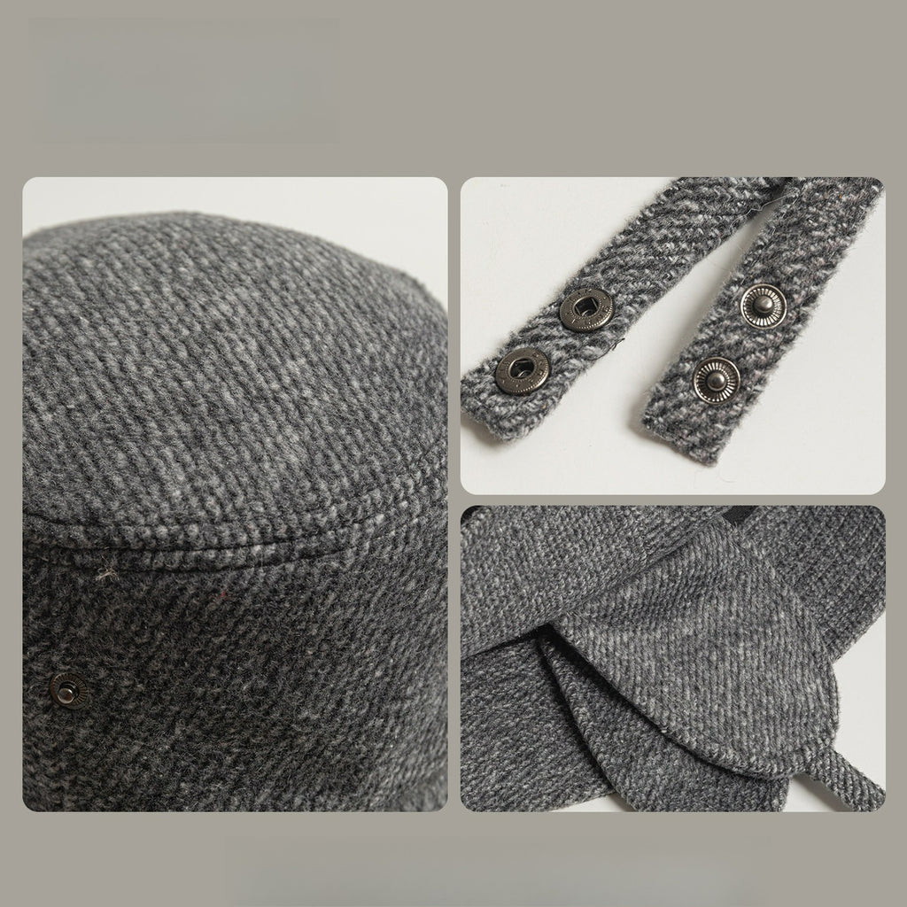 Woolen Fisherman's Windproof Ear Protection Hat