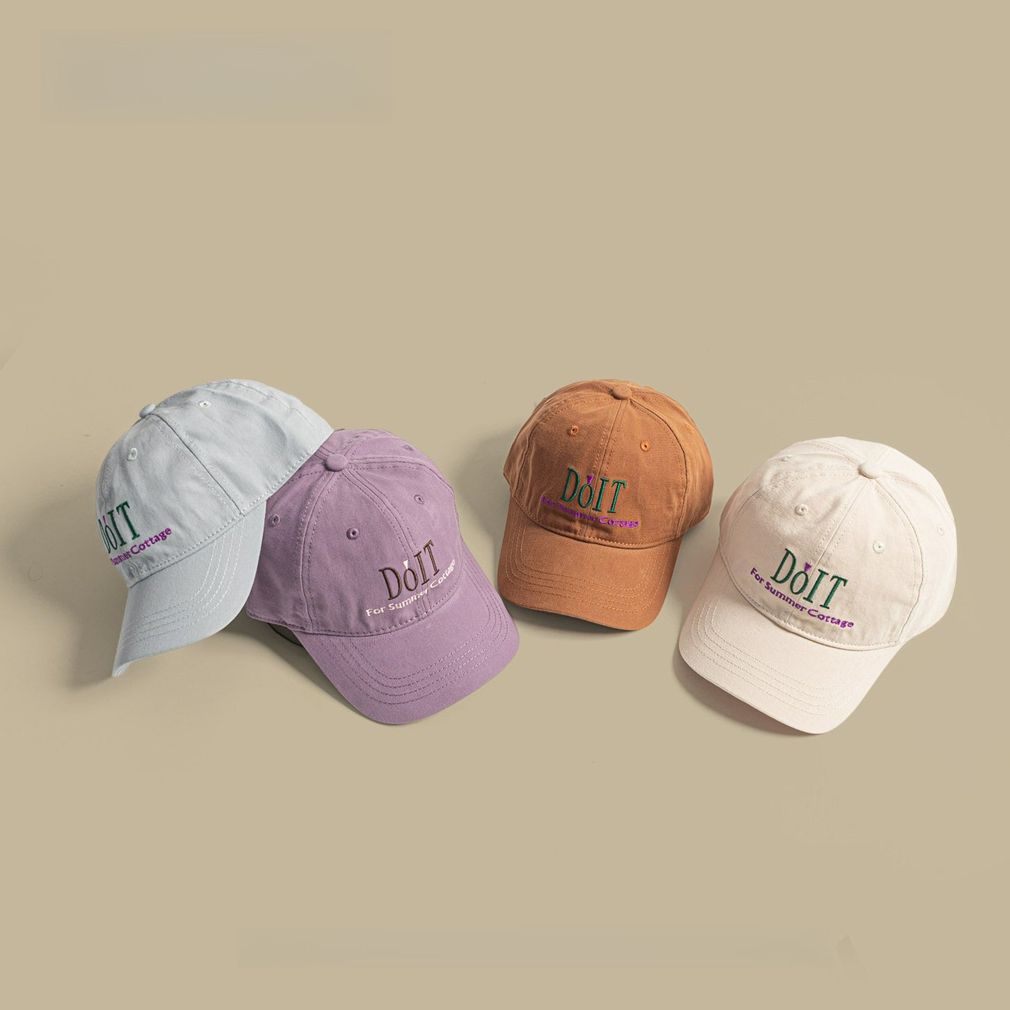 Letter Embroidered Baseball Cap