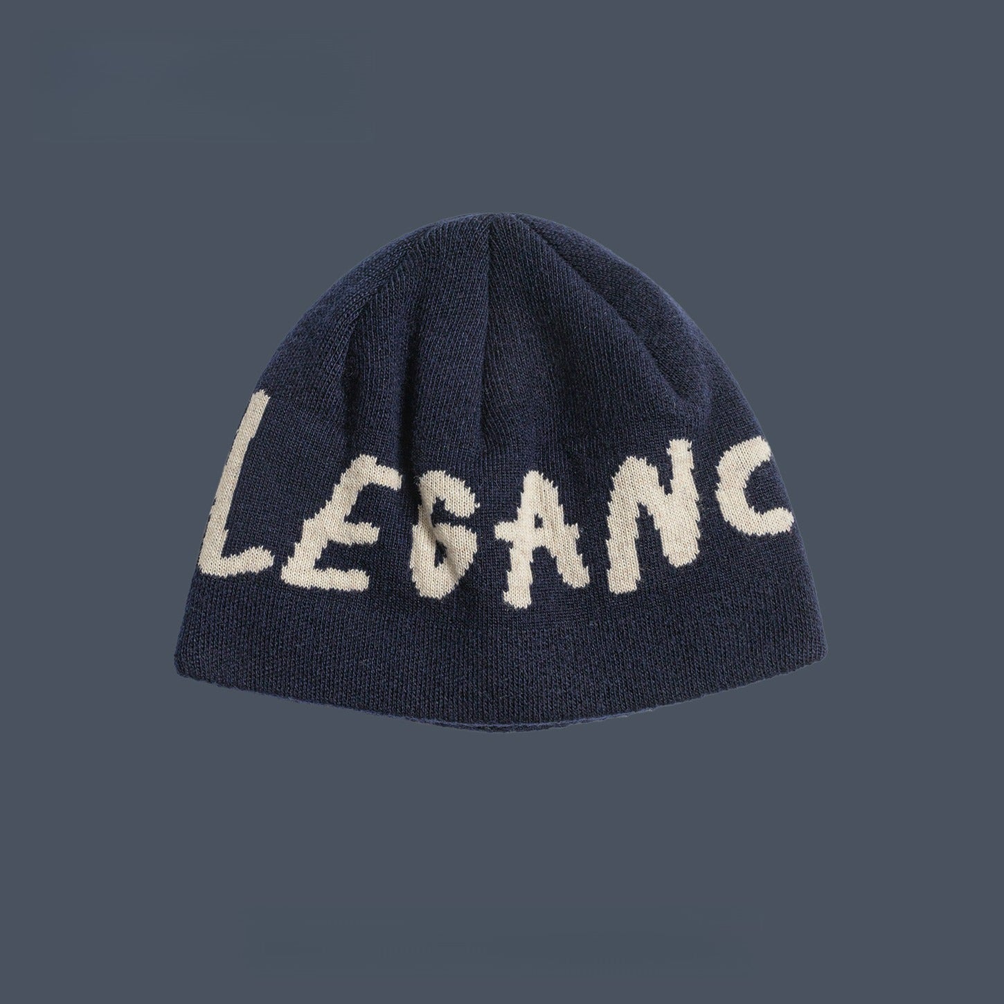 Outdoor Ski Mountaineering Letter Jacquard Knitted Hat