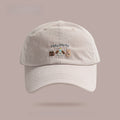 Cute Cat and Dog Embroidered Baseball Cap