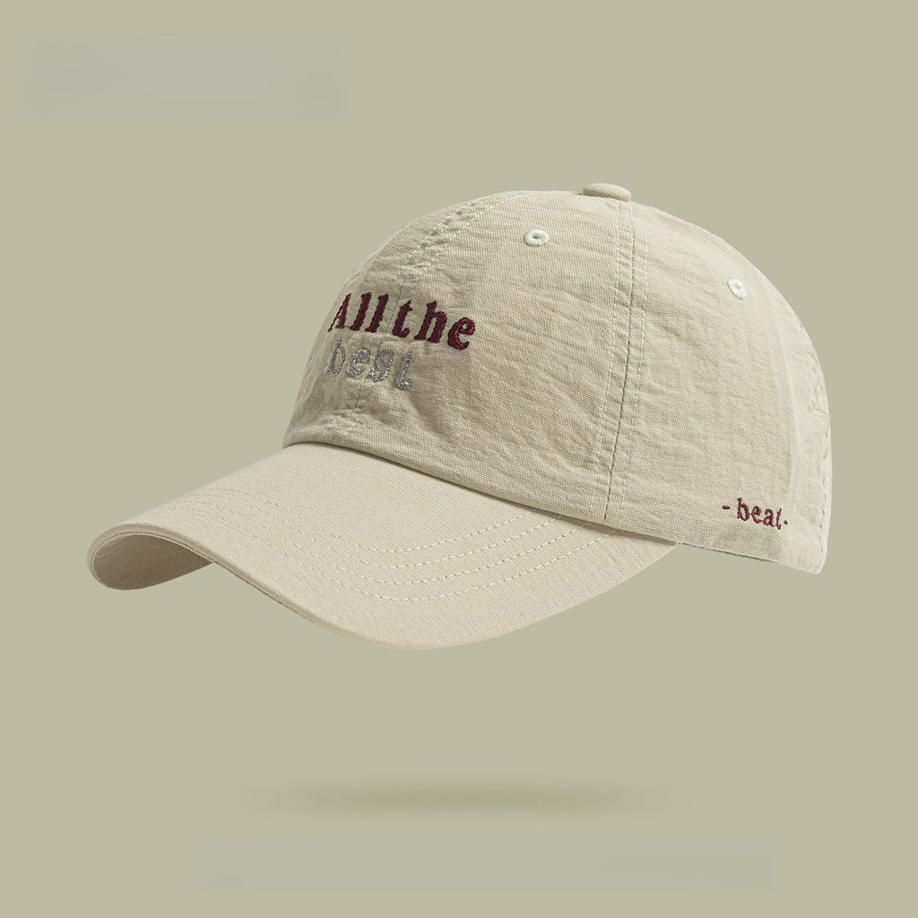 All The Best | Letter Embroidered Baseball Caps