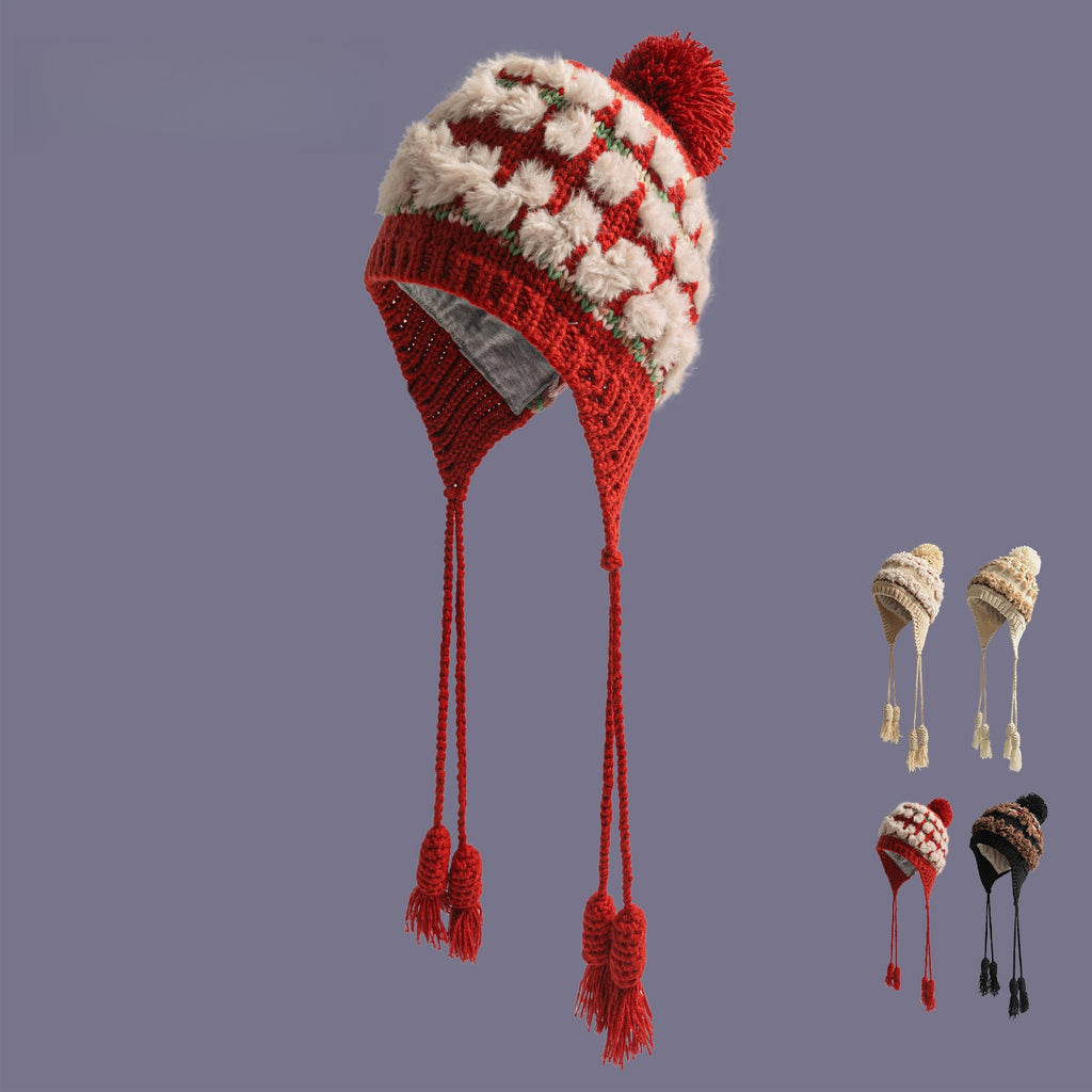 Ear Protection Cute Wool Hat