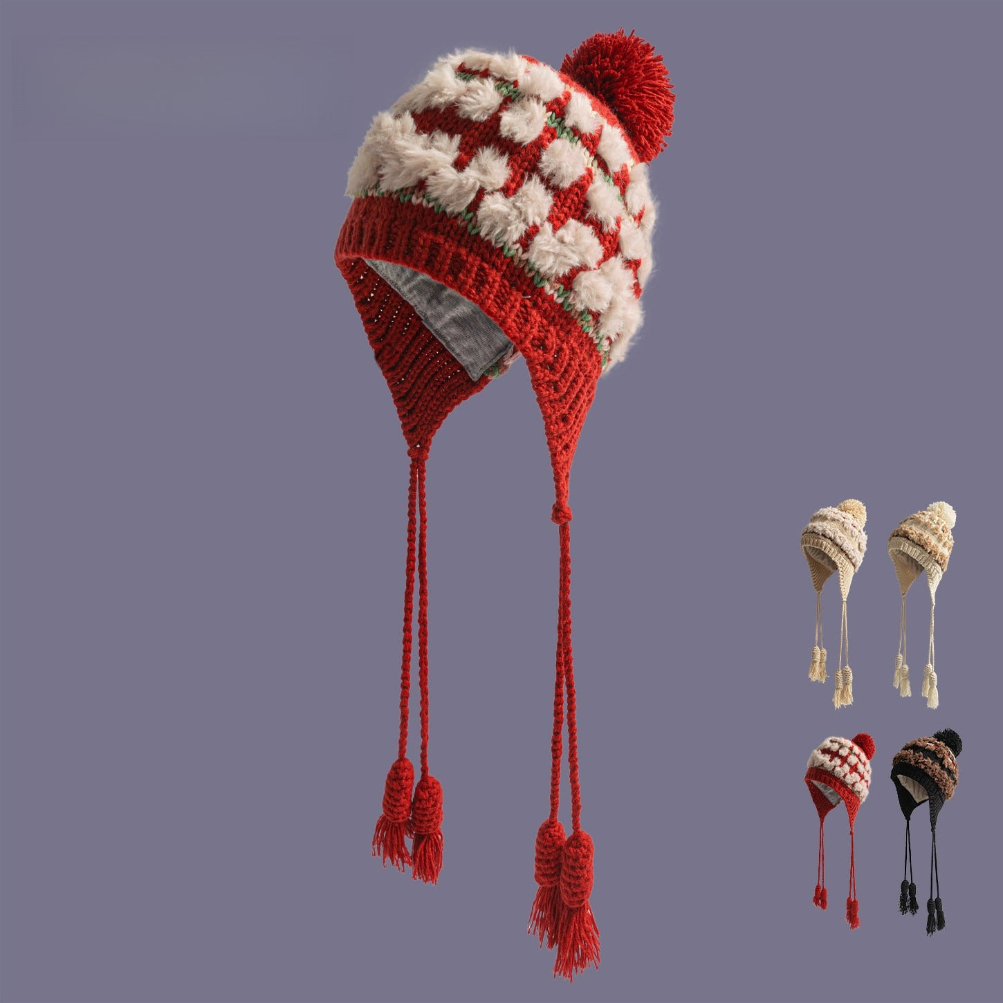 Ear Protection Cute Wool Hat