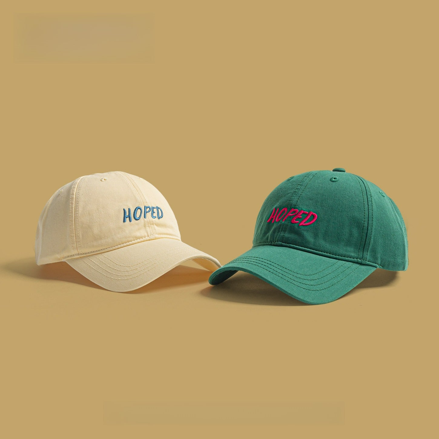 HOPED | Letter Embroidery Baseball Cap