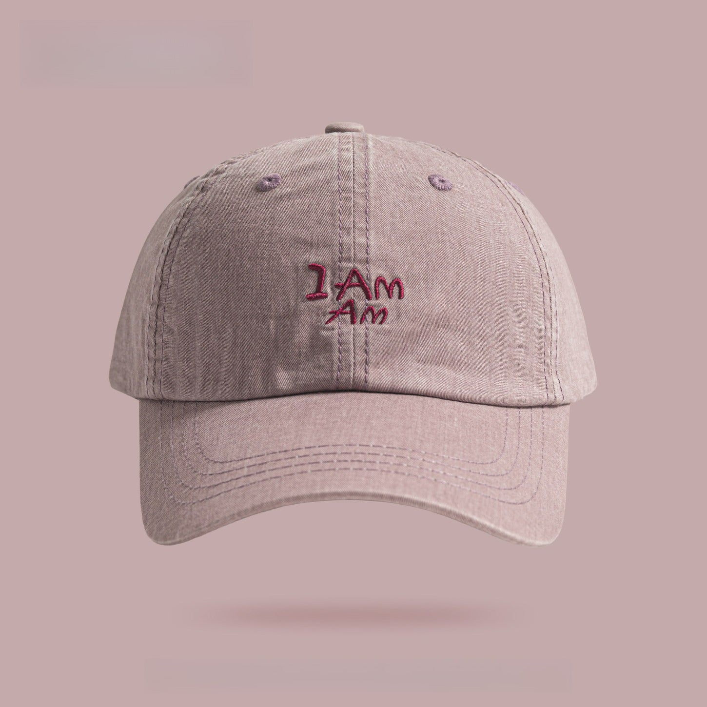 I AM | Retro Letter Embroidered Outdoor Baseball Caps